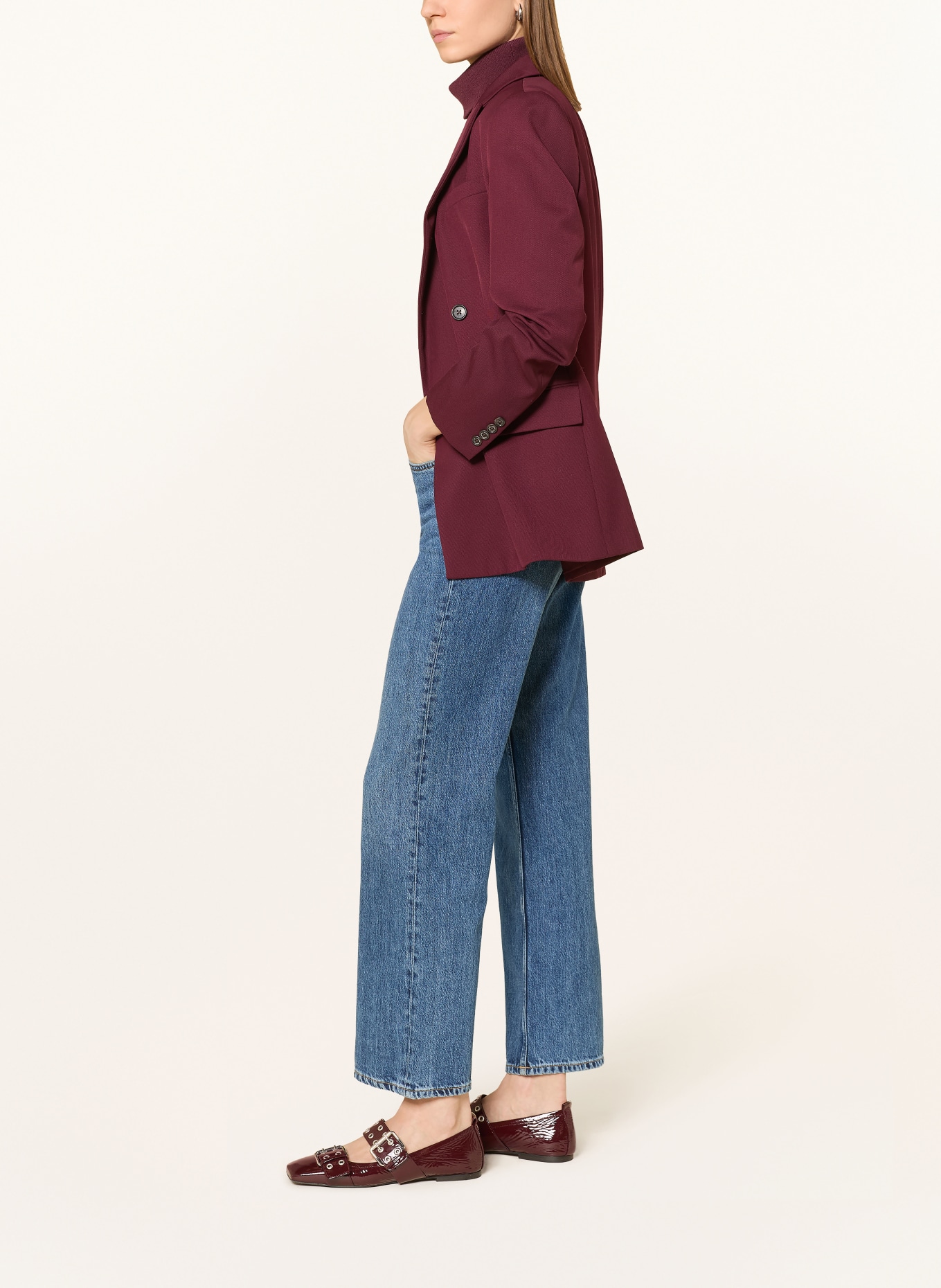 GANT Straight jeans: 971 mid blue worn in