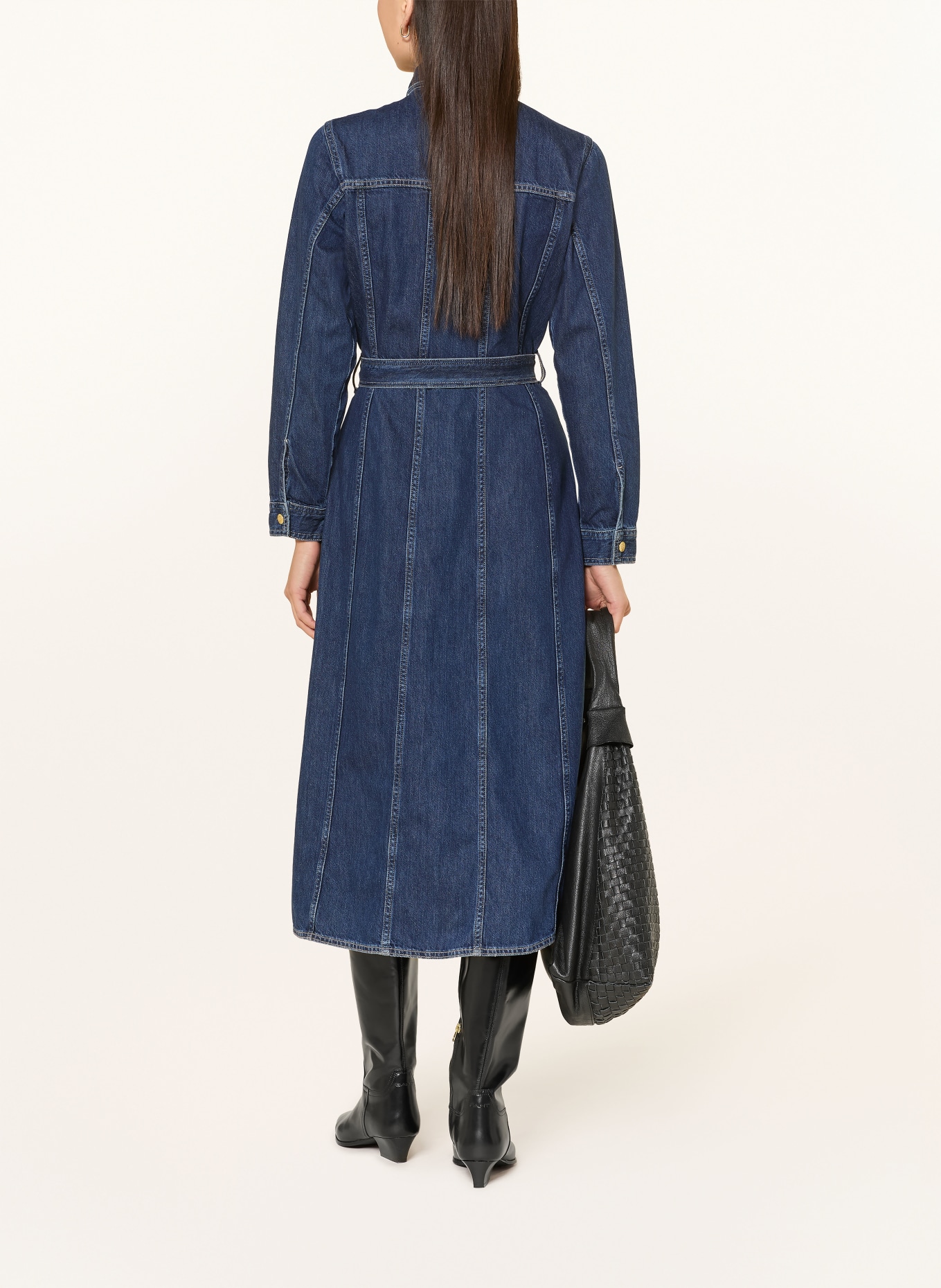 GANT spijkerjurk: DONKERBLAUW