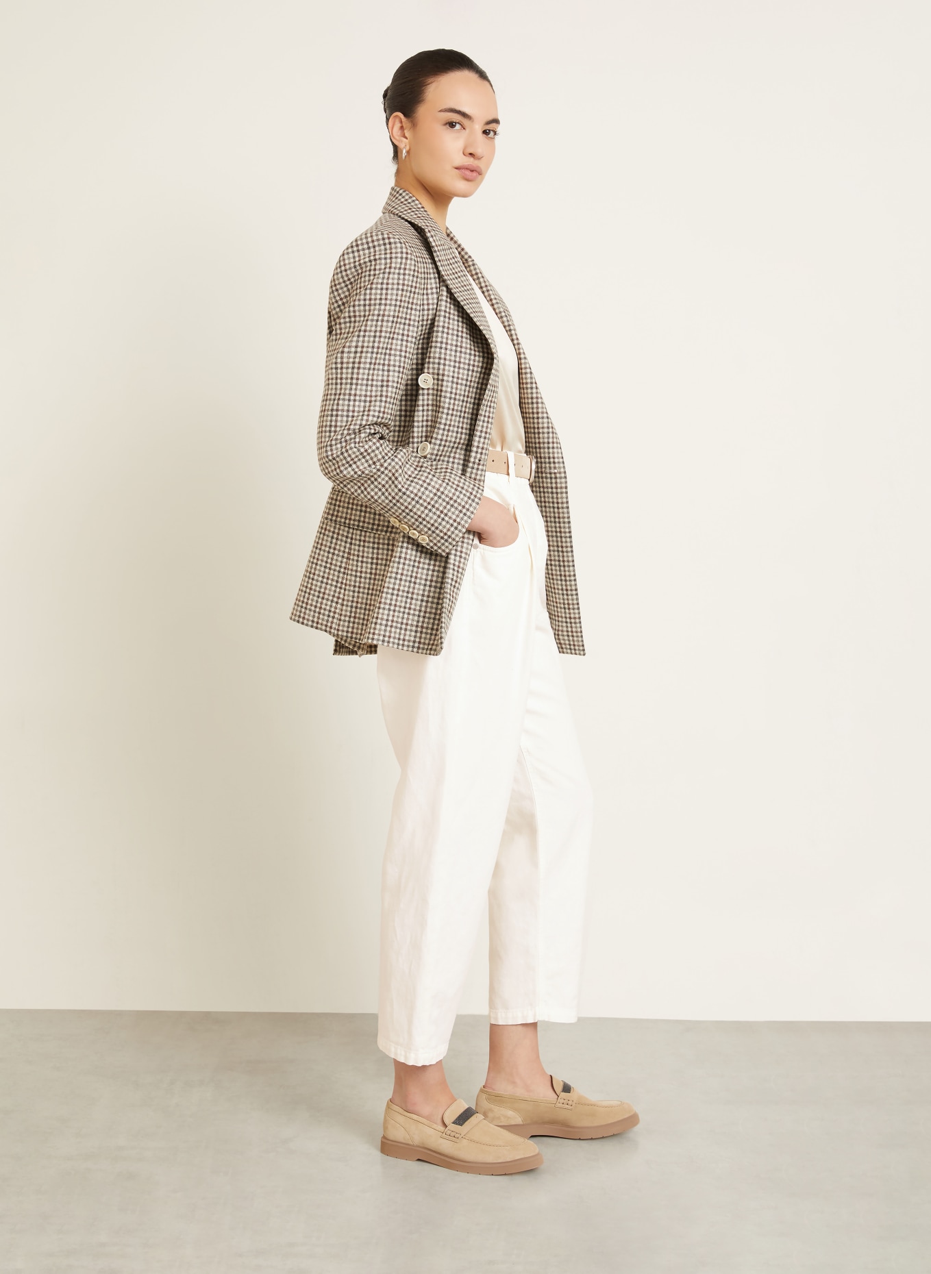 BRUNELLO CUCINELLI Mom Jeans: C1101 PANAMA