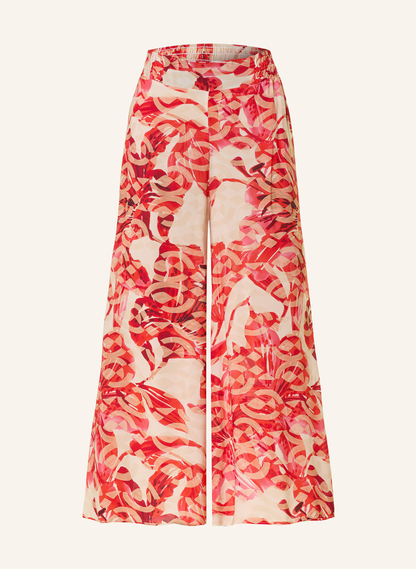 ELENA MIRO Culotte: ROT / BEIGE / CREME