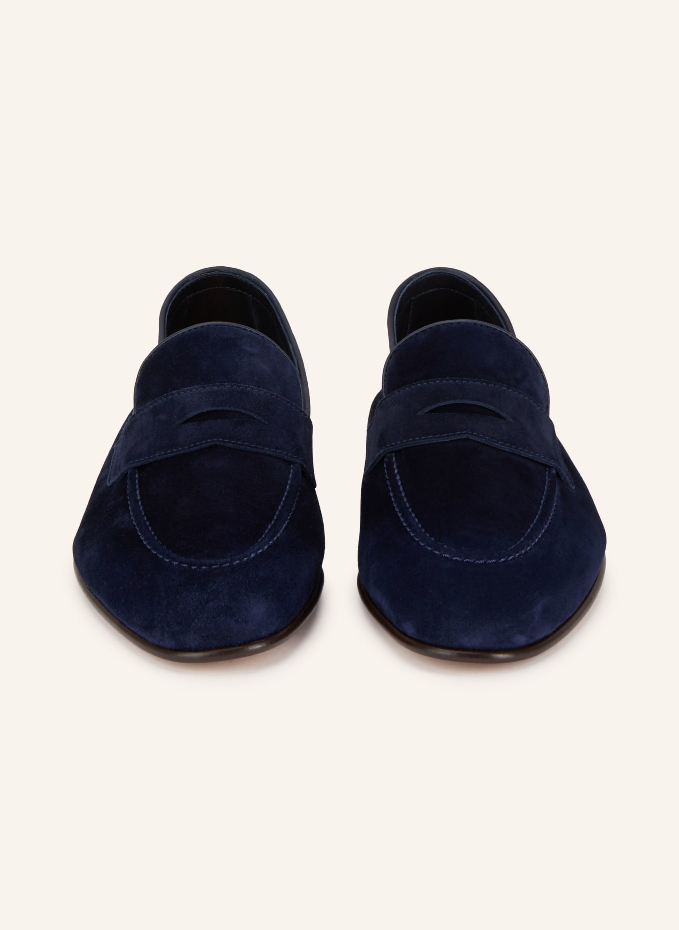 BRUNELLO CUCINELLI Penny-Loafer: DUNKELBLAU
