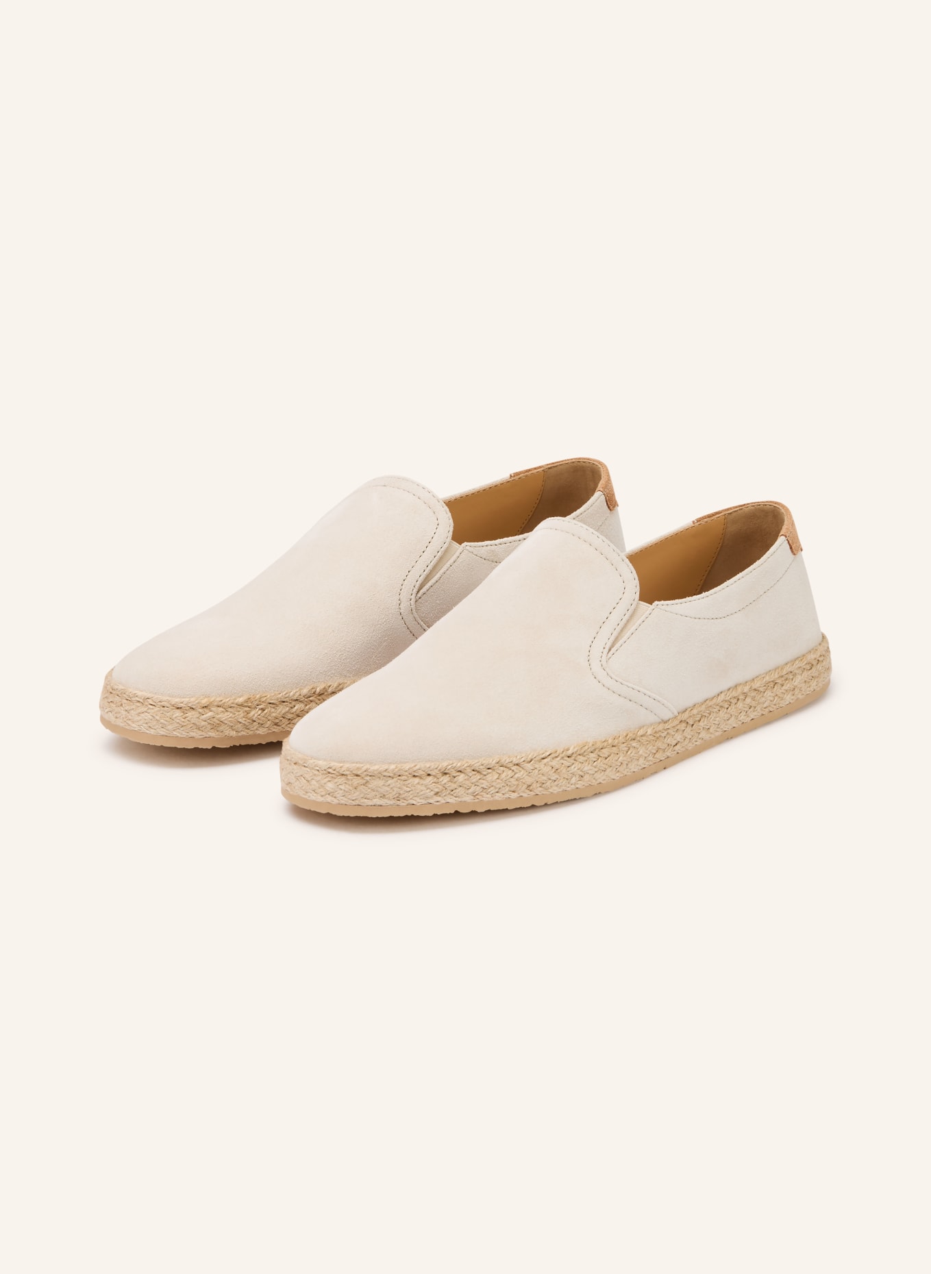BRUNELLO CUCINELLI Espadrilles: CREME / HELLBRAUN