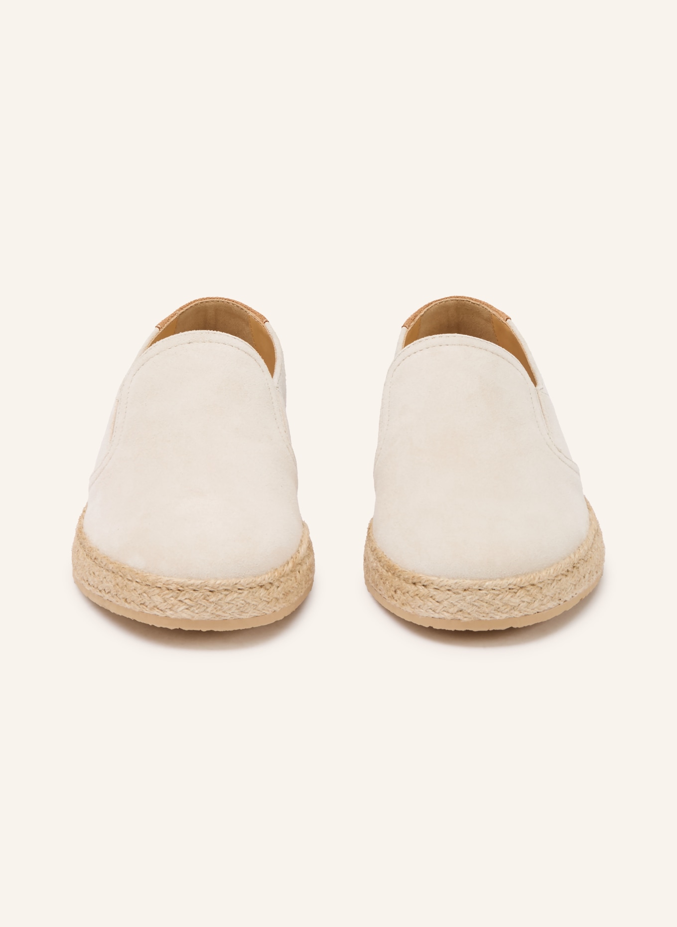 BRUNELLO CUCINELLI Espadrilles: CREME / HELLBRAUN