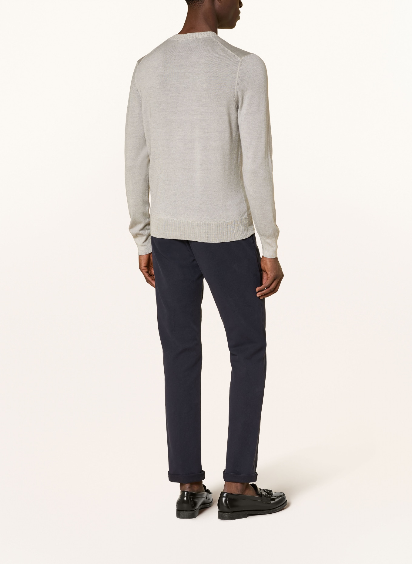 GRAN SASSO svetr: ČERNOŠEDÁ