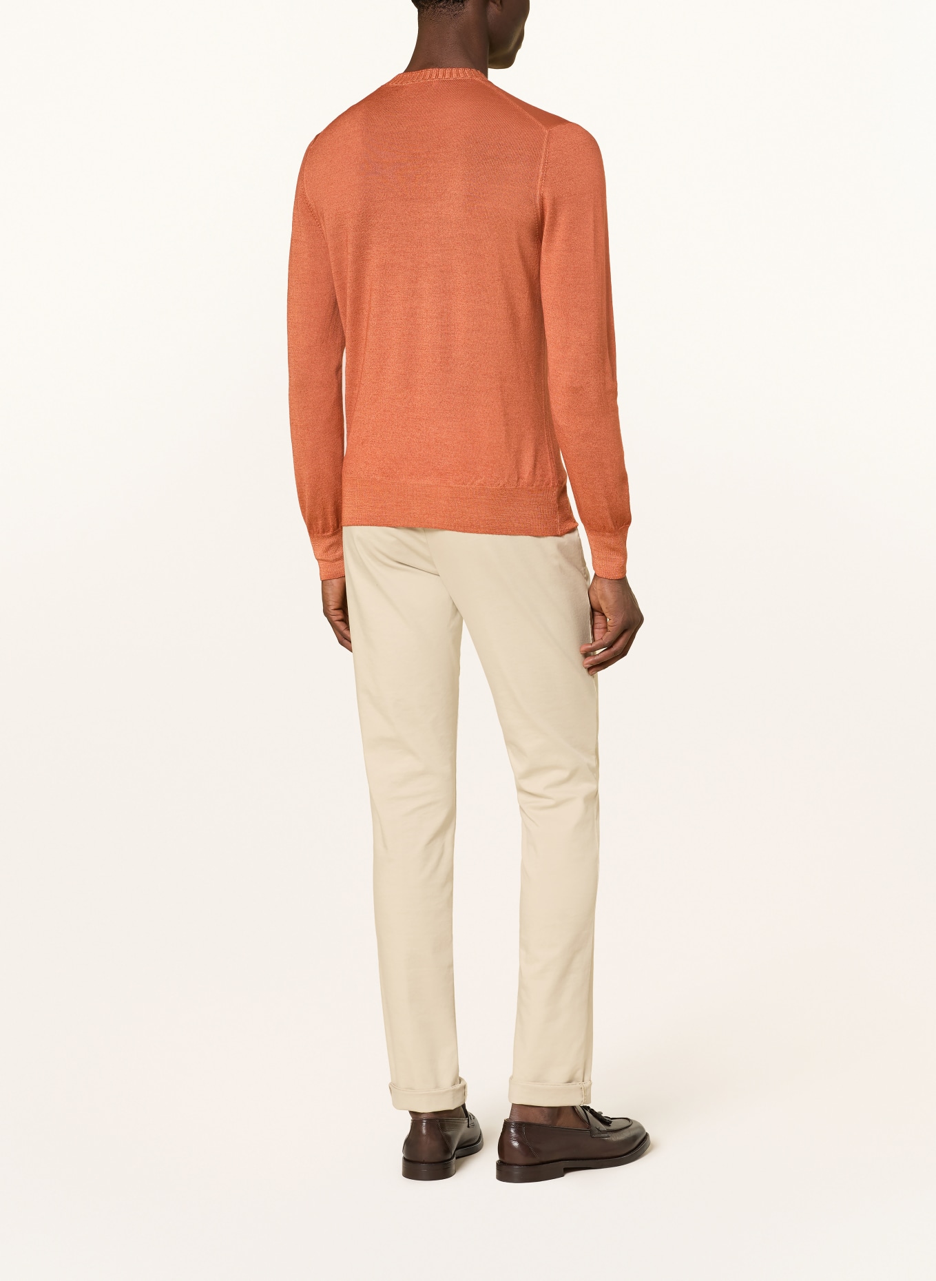 GRAN SASSO svetr: TMAVĚ ORANŽOVÁ