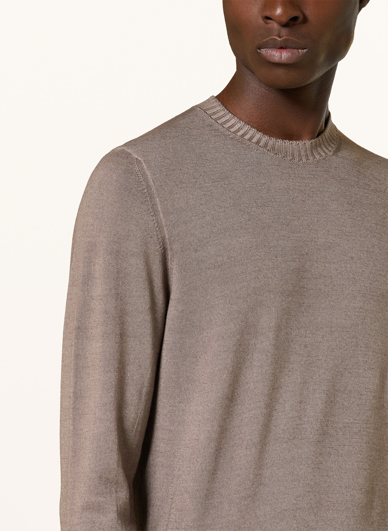 GRAN SASSO svetr: SVĚTLE HNĚDÁ