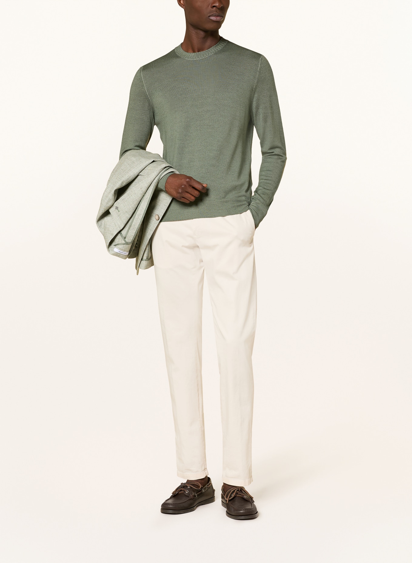 GRAN SASSO svetr: OLIVOVÁ