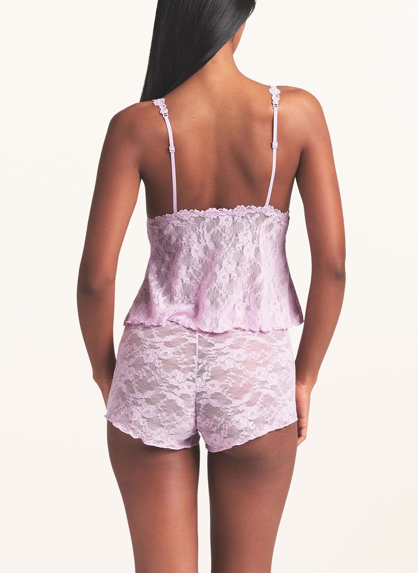 SKIMS Lounge Set STRETCH LACE: BABY PINK