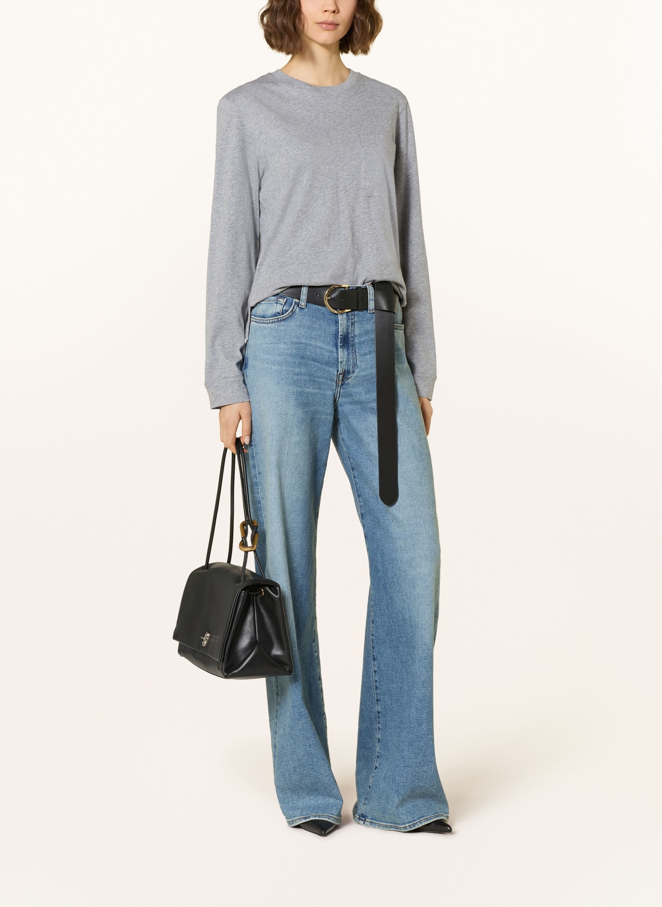 COS Longsleeve: GRAU