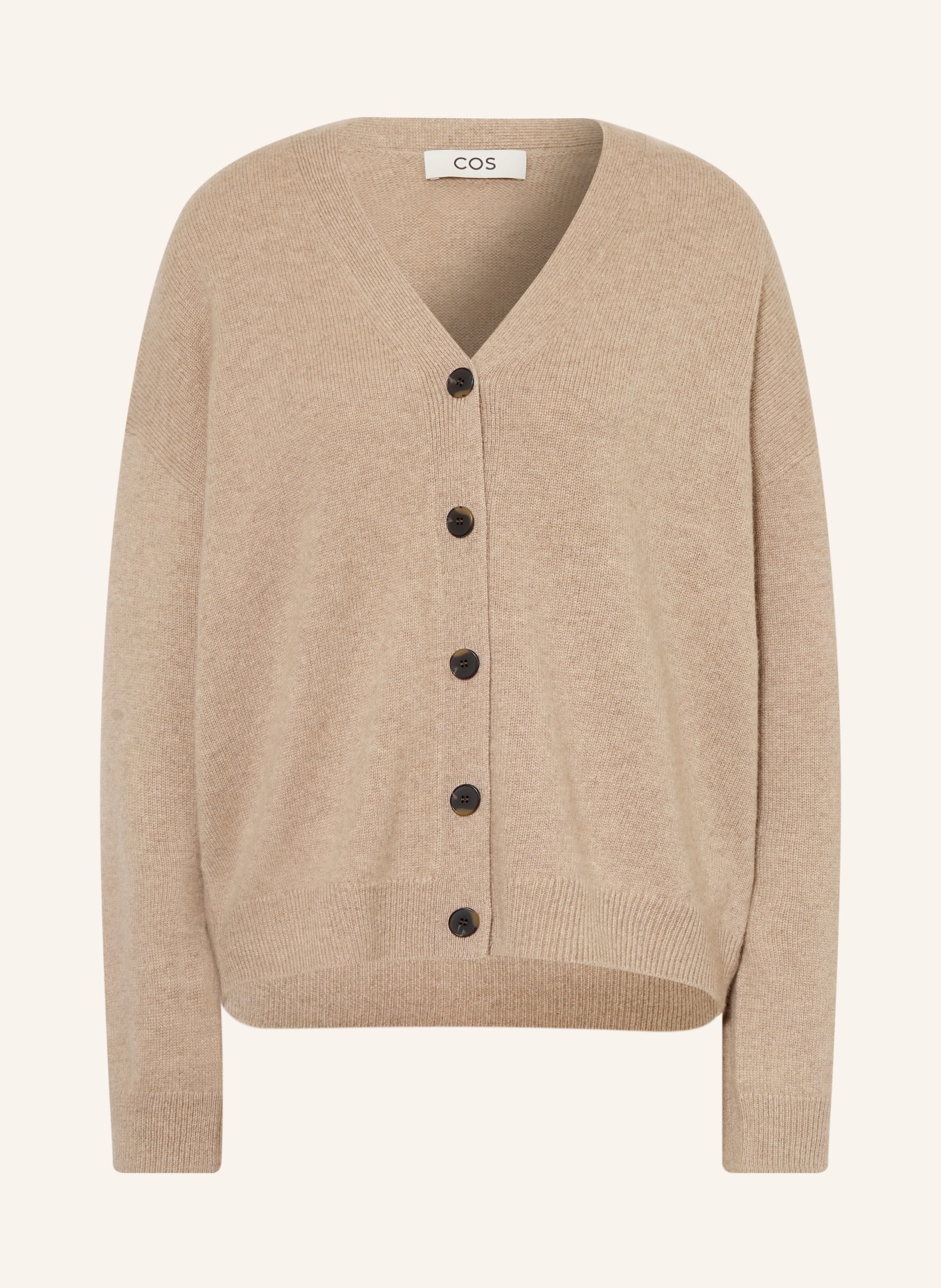 COS Sweter z kaszmiru: BEŻOWY