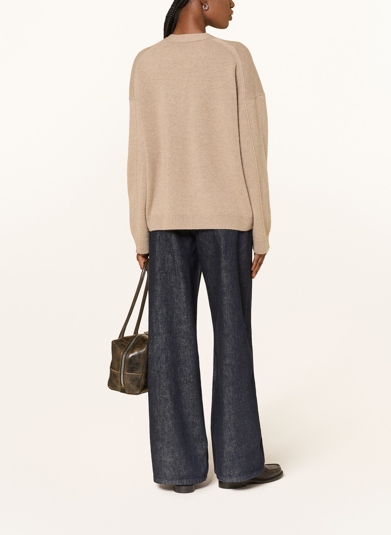 COS Sweter z kaszmiru: BEŻOWY