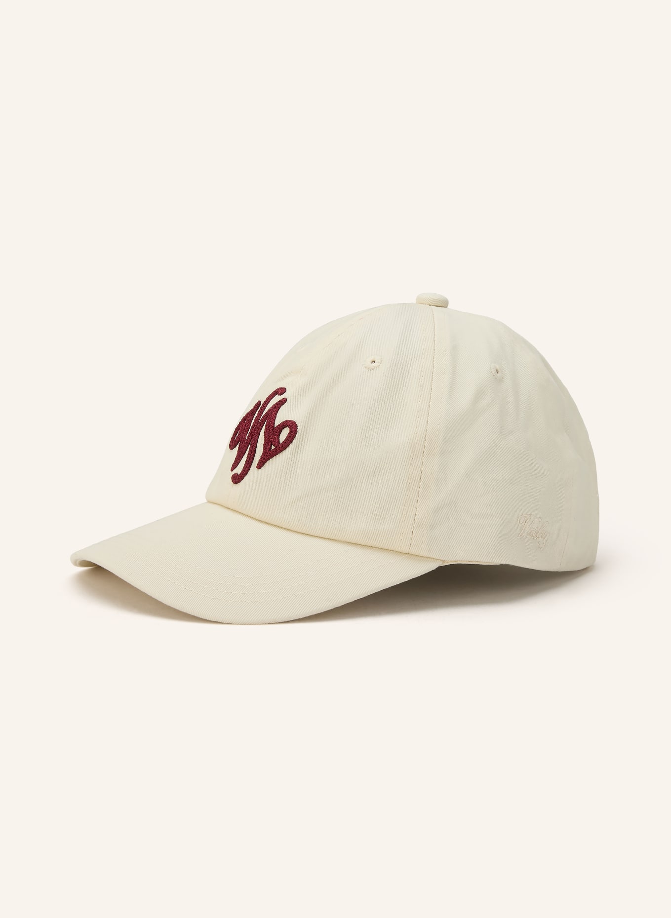 VARLEY Cap MELVIN: CREME / DUNKELROT