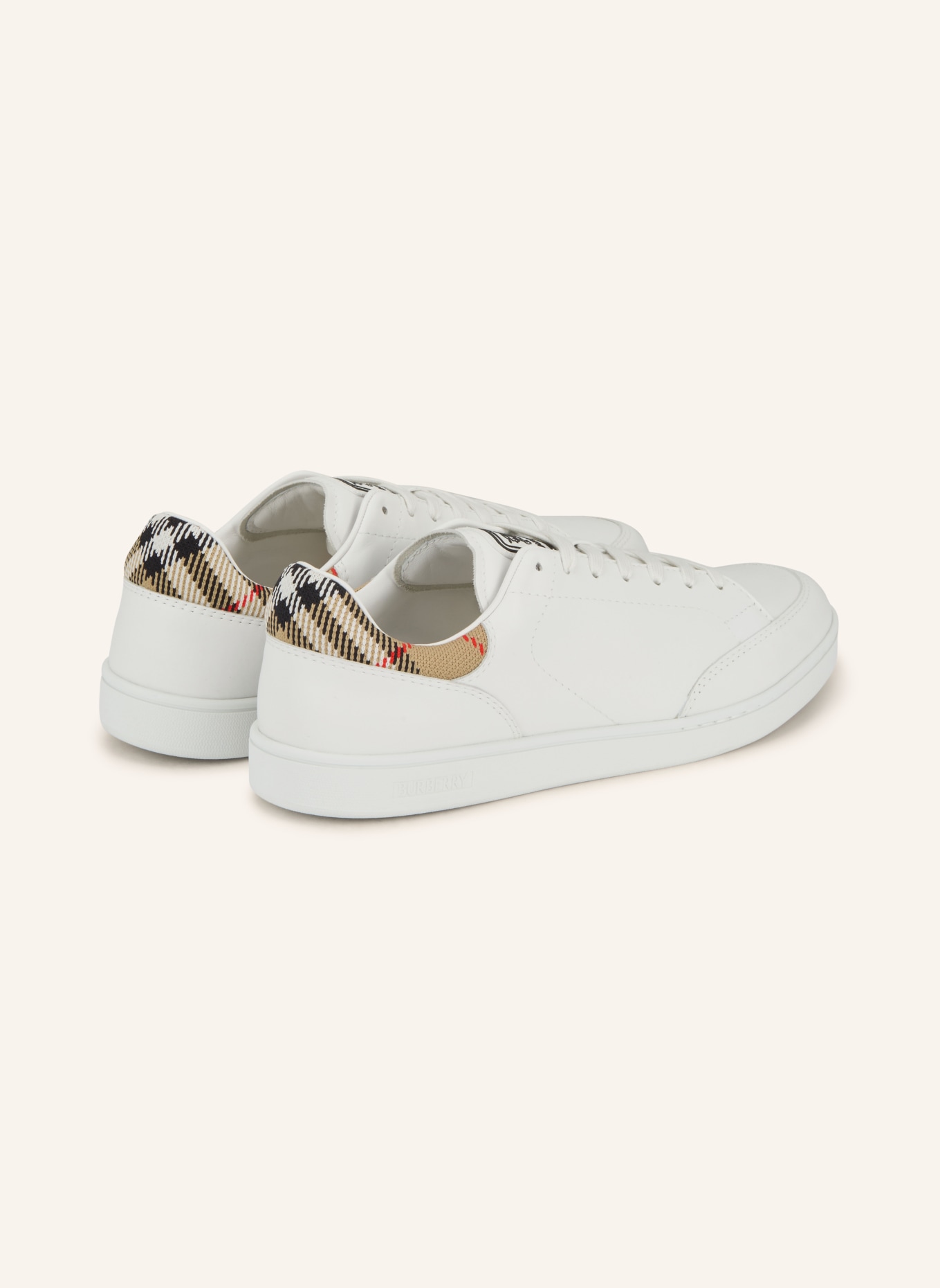 BURBERRY Sneaker SET: WEISS / HELLBRAUN / SCHWARZ