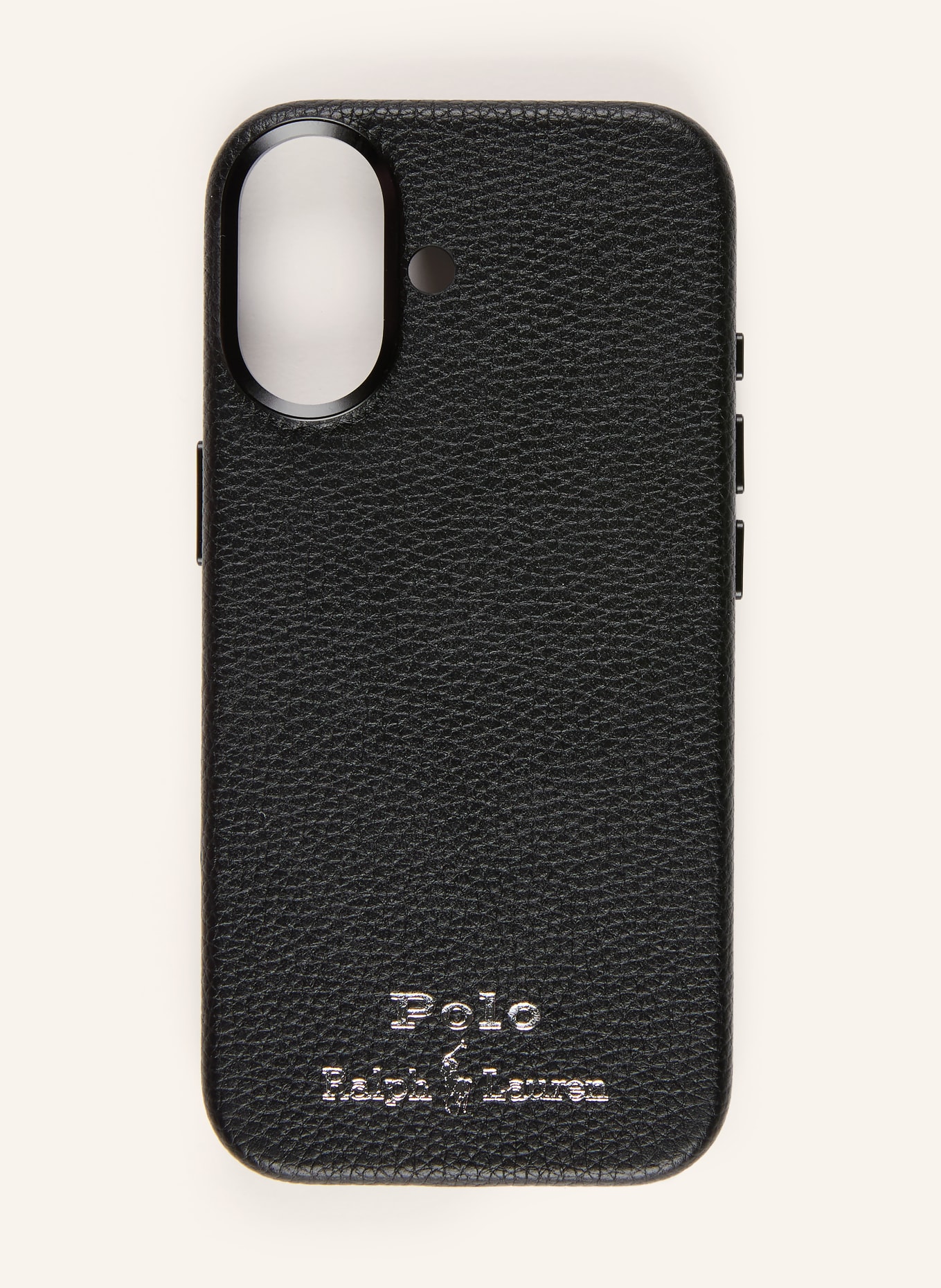 POLO RALPH LAUREN Smartphone-Hülle: SCHWARZ / SILBER