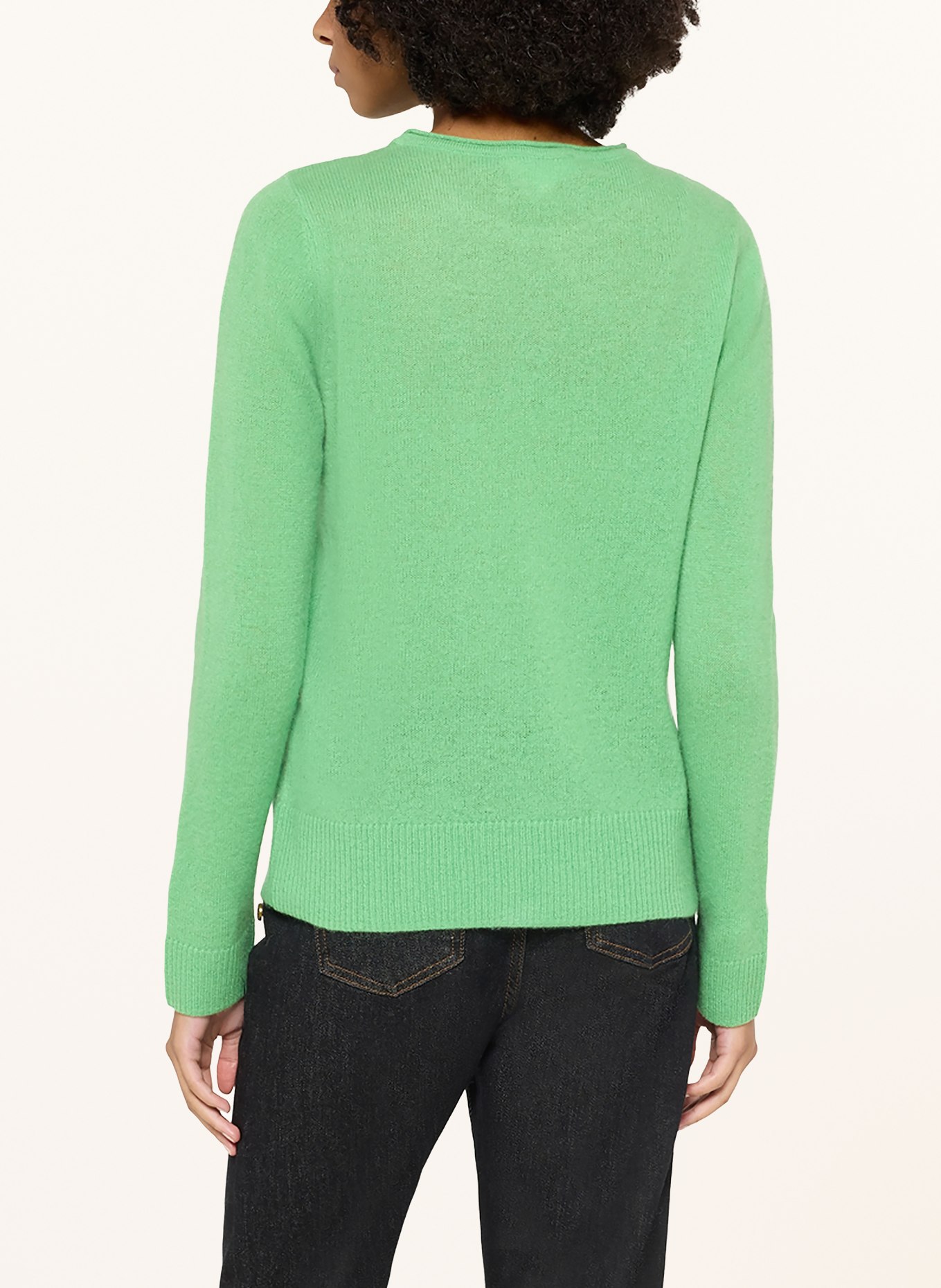 CARTOON Cashmere-Pullover: HELLGRÜN