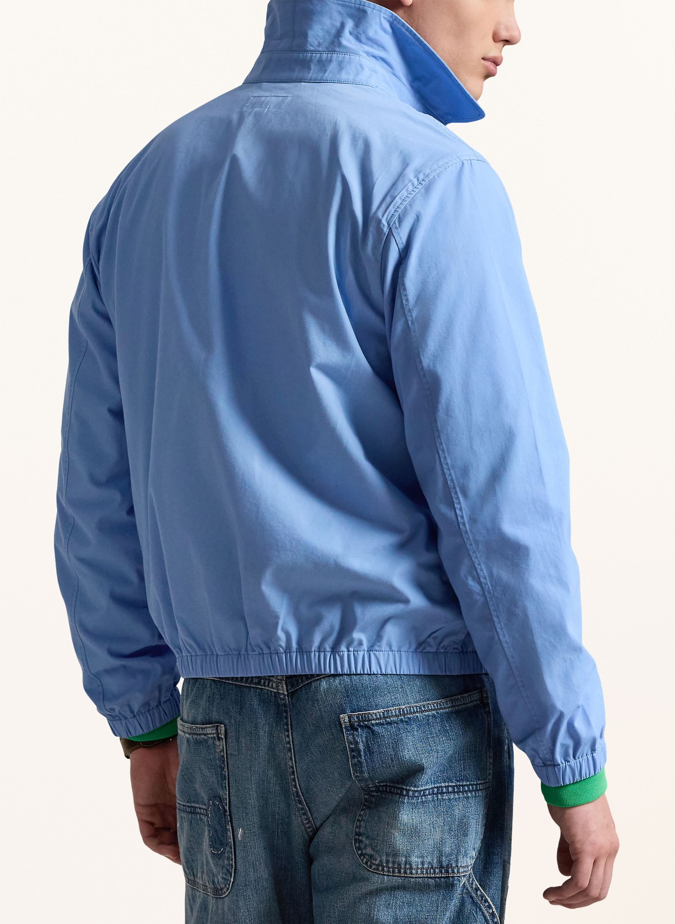 POLO RALPH LAUREN Blouson: HELLBLAU / HELLGELB