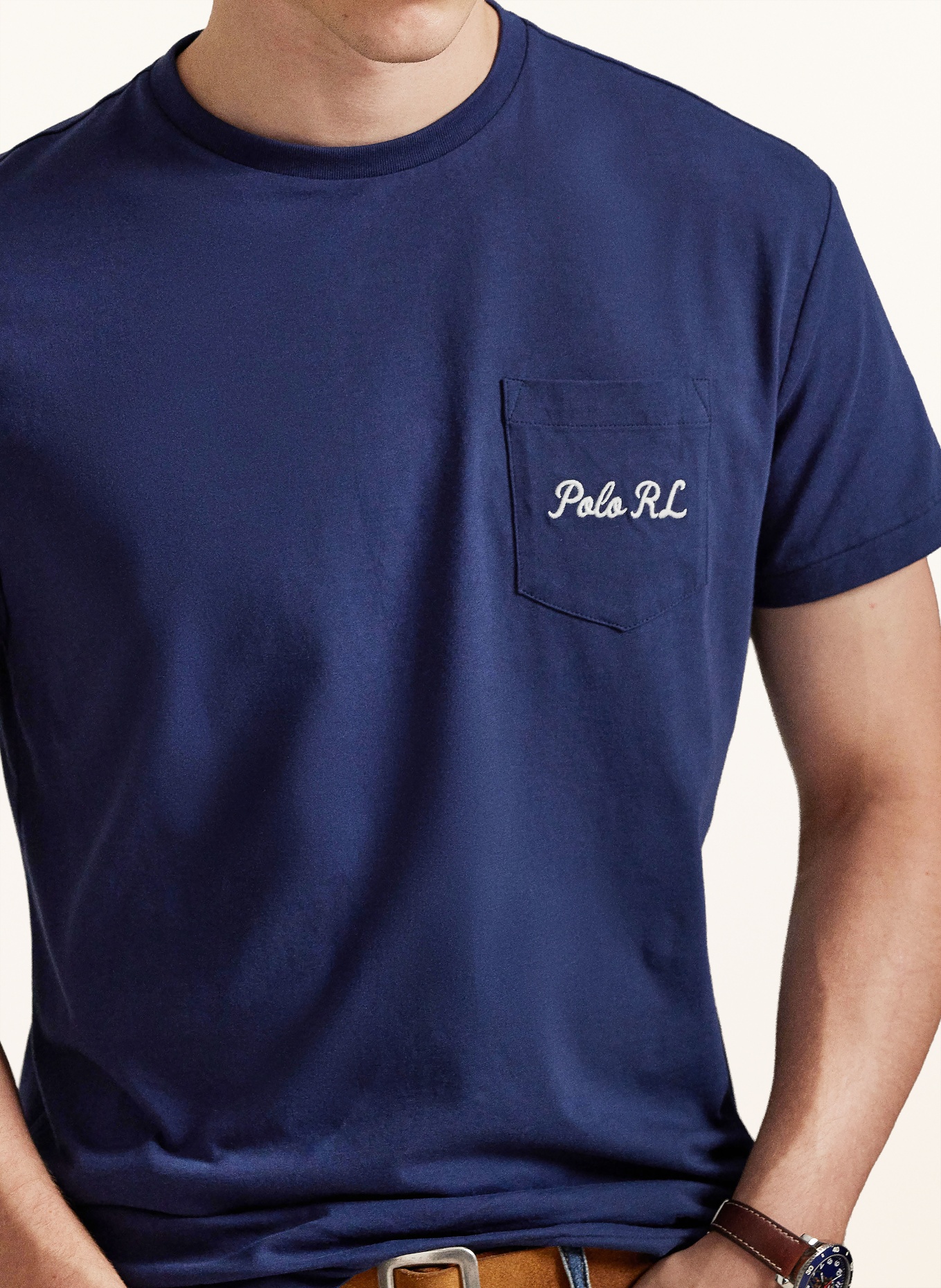 POLO RALPH LAUREN T-Shirt: DUNKELBLAU