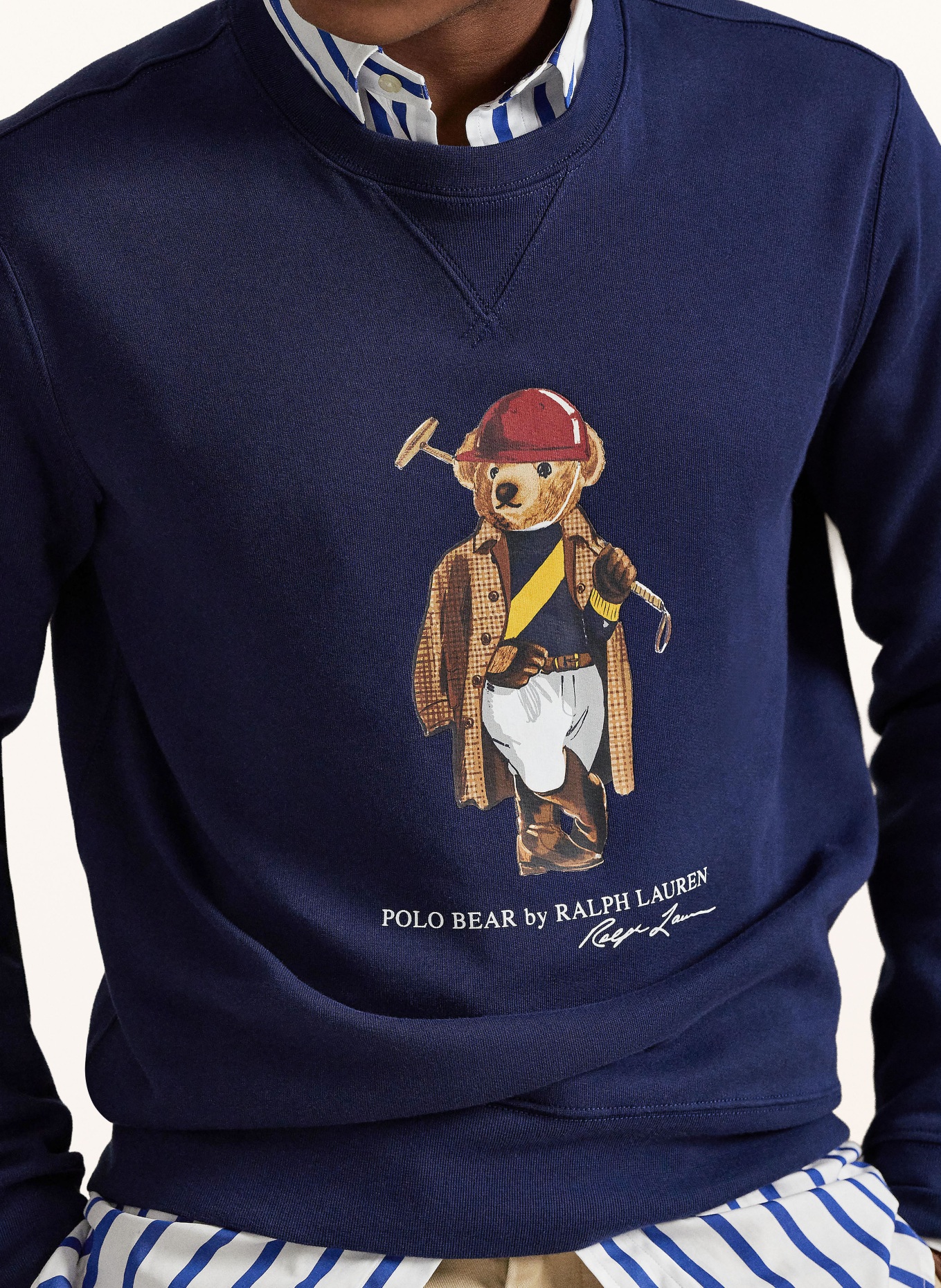 POLO RALPH LAUREN Sweatshirt: DUNKELBLAU