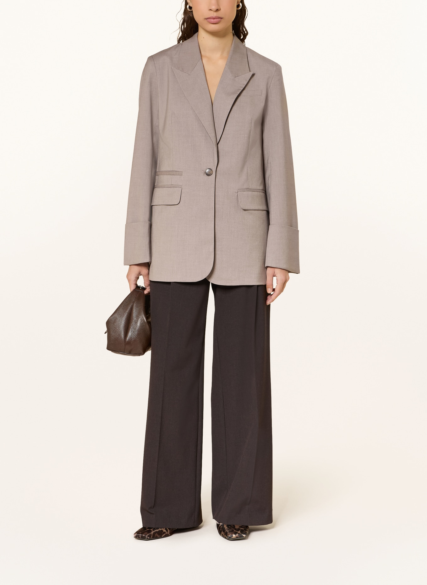 co'couture Dlouhý blejzr MATTYCC: ČERNOŠEDÁ