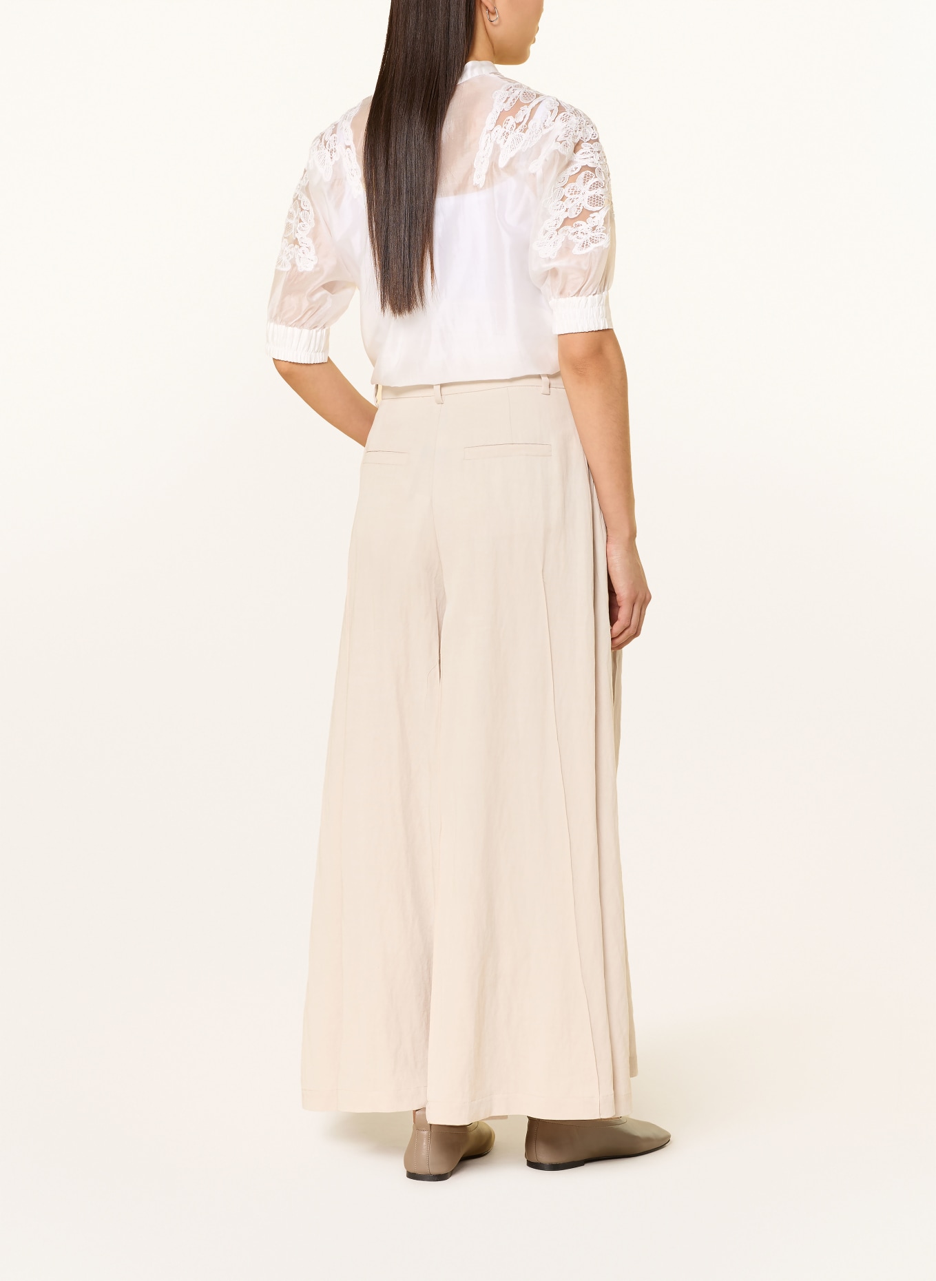 co'couture Blouse with embroidery: WHITE