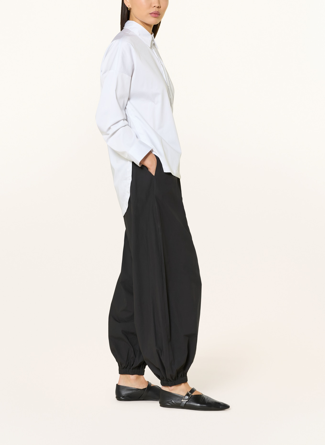 co'couture kalhoty: ČERNÁ