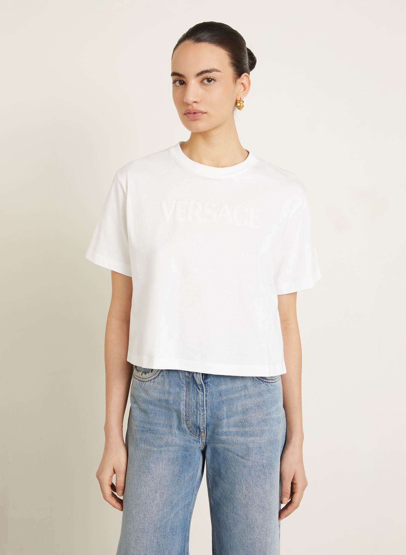 VERSACE T-Shirt: WEISS