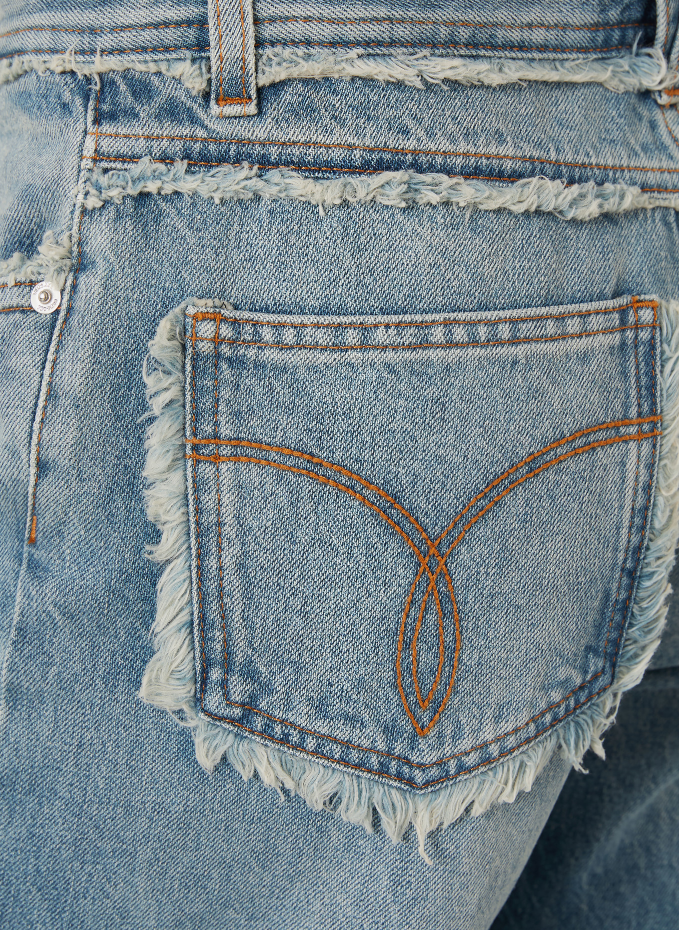 VERSACE Straight Jeans: 1D800 Medium Blue