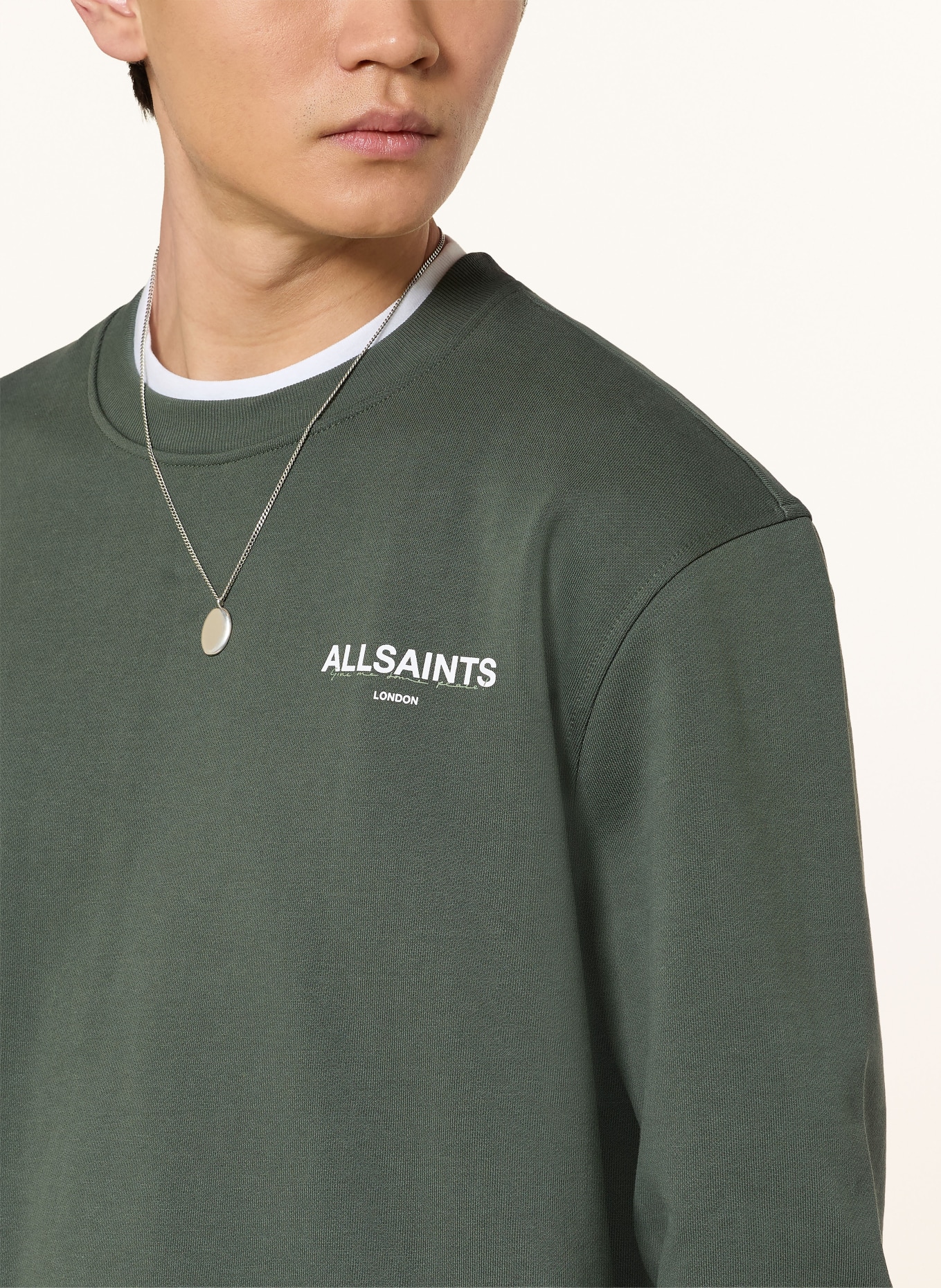 ALLSAINTS Bluza HALCYON: ZIELONY