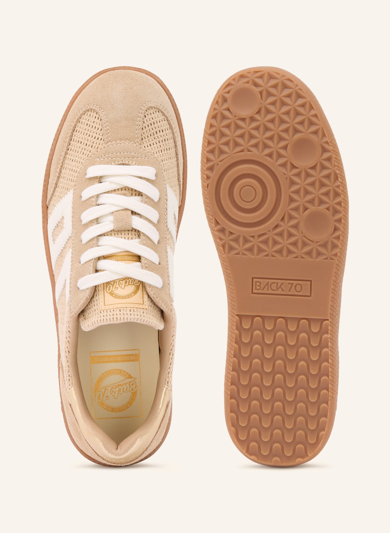 BACK 70 Sneaker GHOST: BEIGE