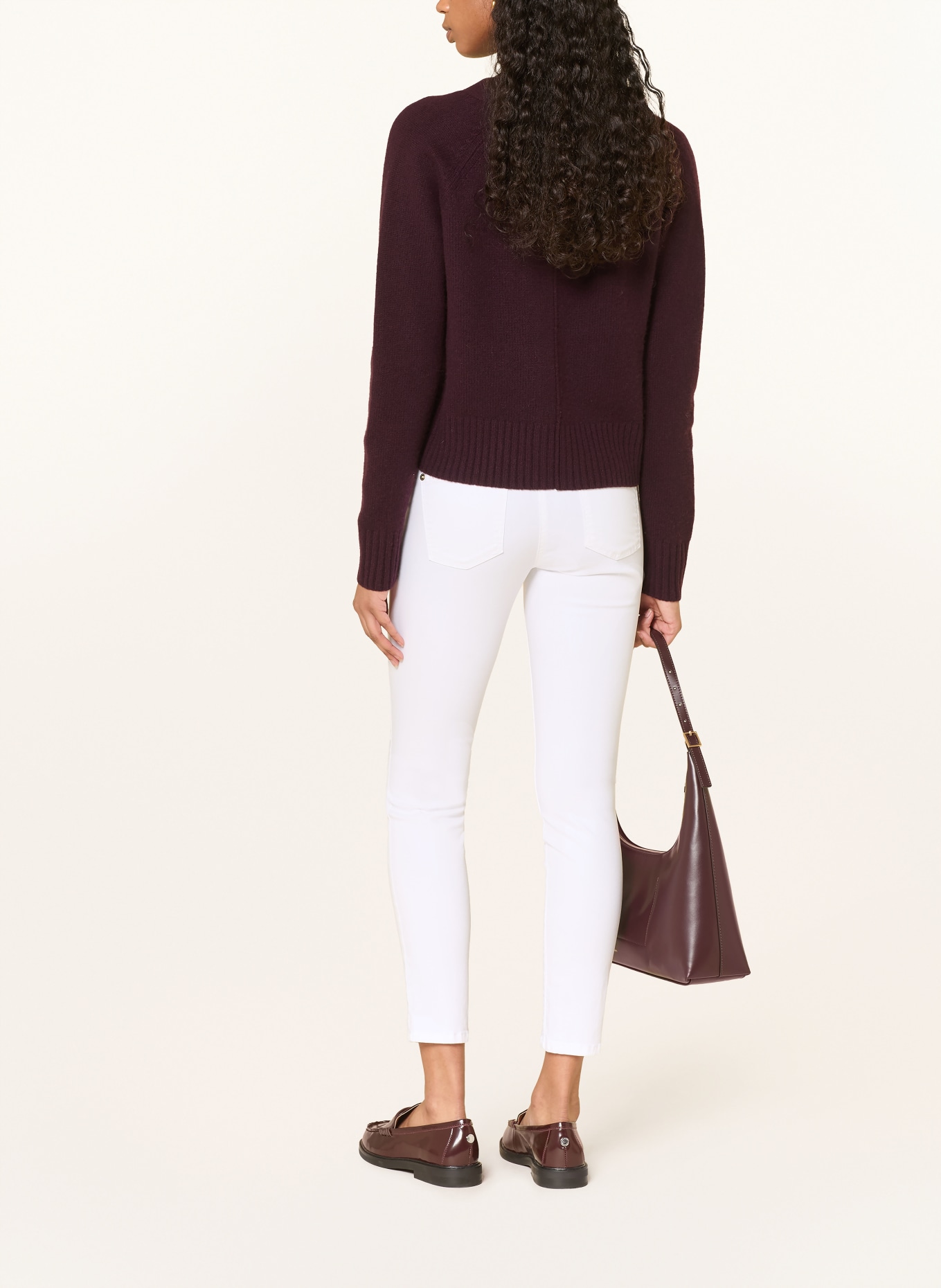 CAMBIO Cropped jeans PIPER SHORT: 5044 modern white