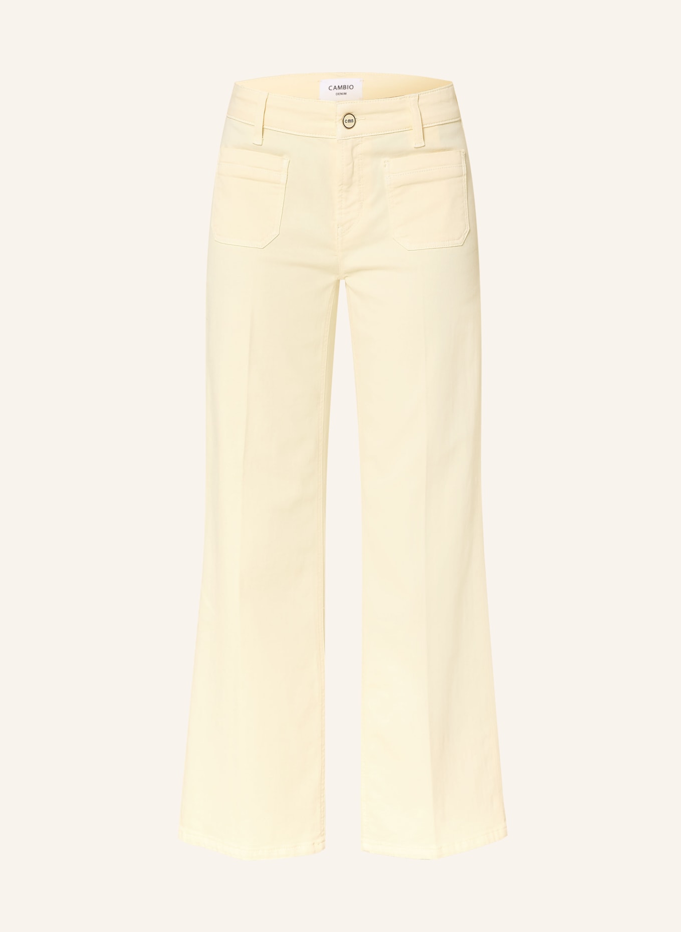 CAMBIO Wide Leg Jeans TESS: 122 butter fade