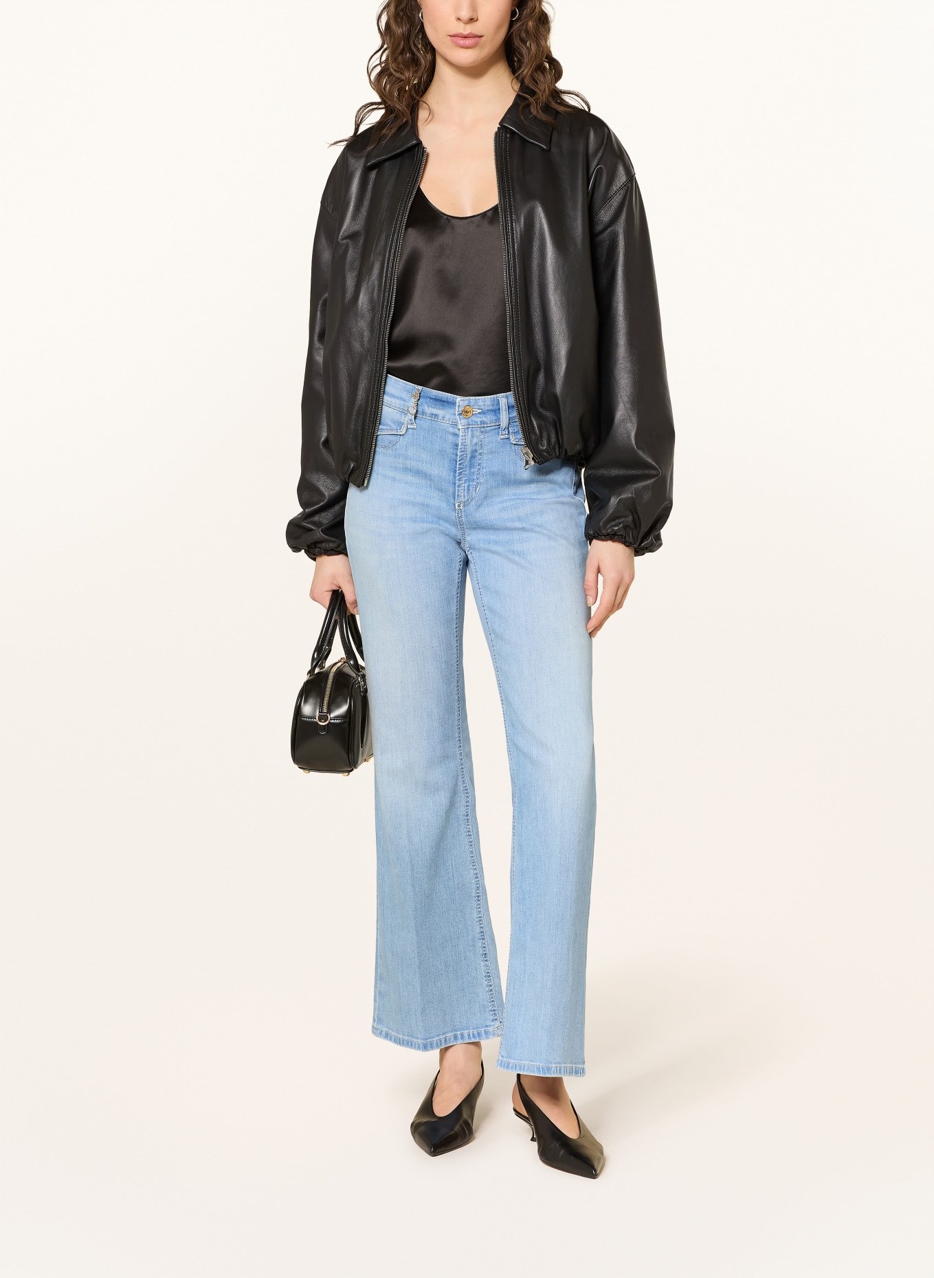 CAMBIO Dżinsy bootcut FABIENNE: 5366 lifely sunny used