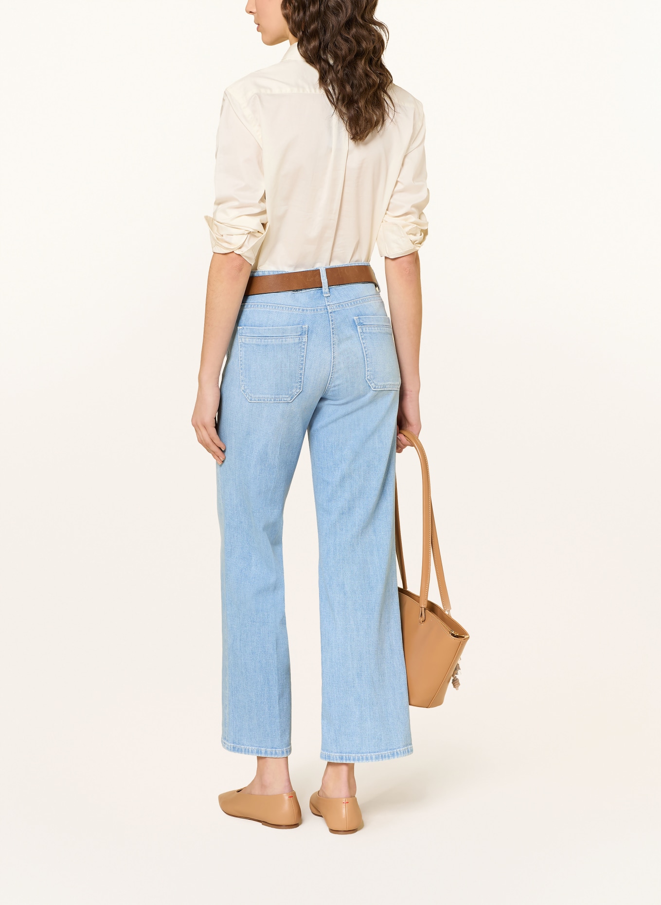 CAMBIO Bootcut jeans TESS: 5309 lefthand bleached used