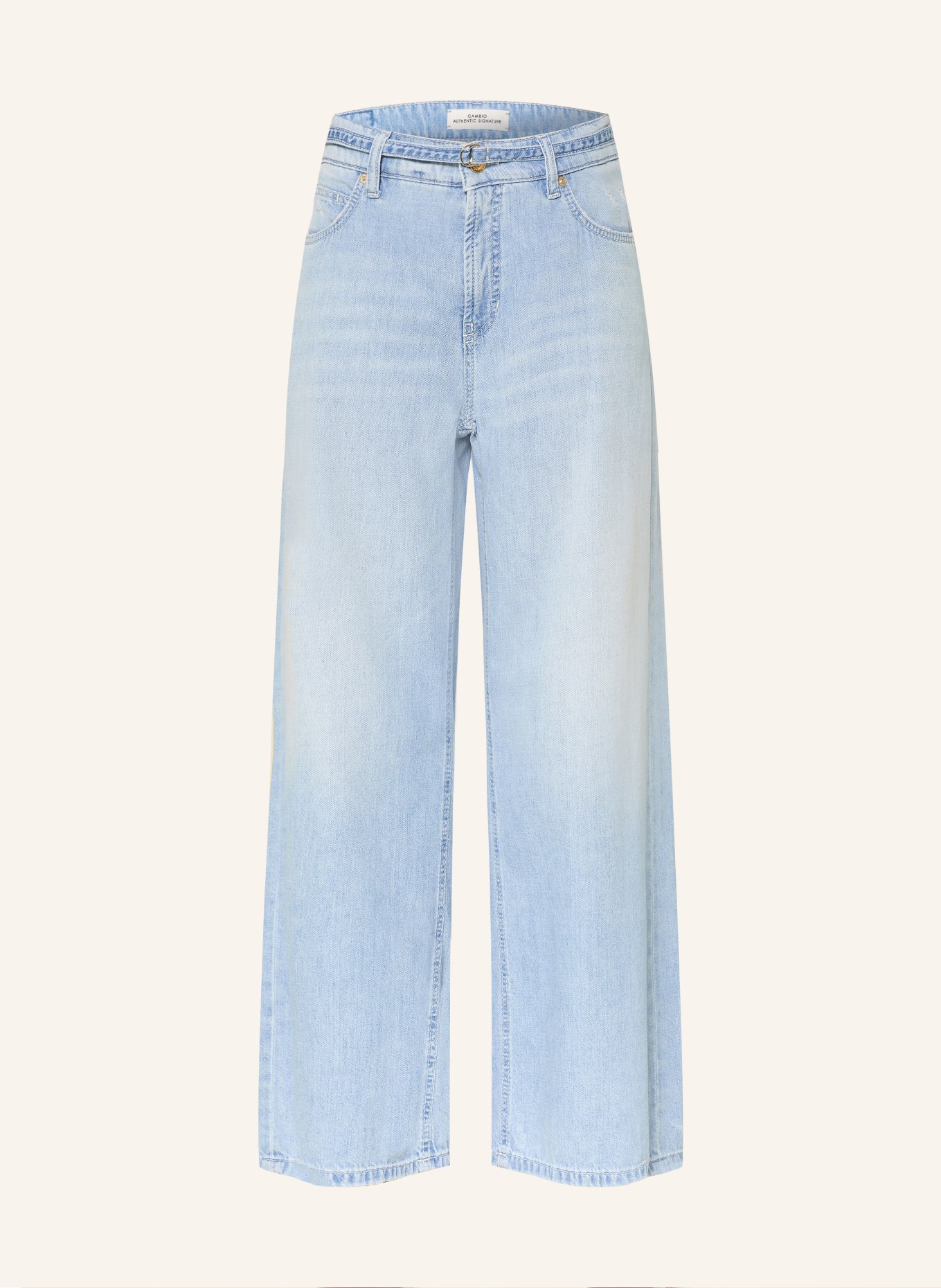 CAMBIO Wide Leg Jeans PALAZZO: 5360 blue mirage