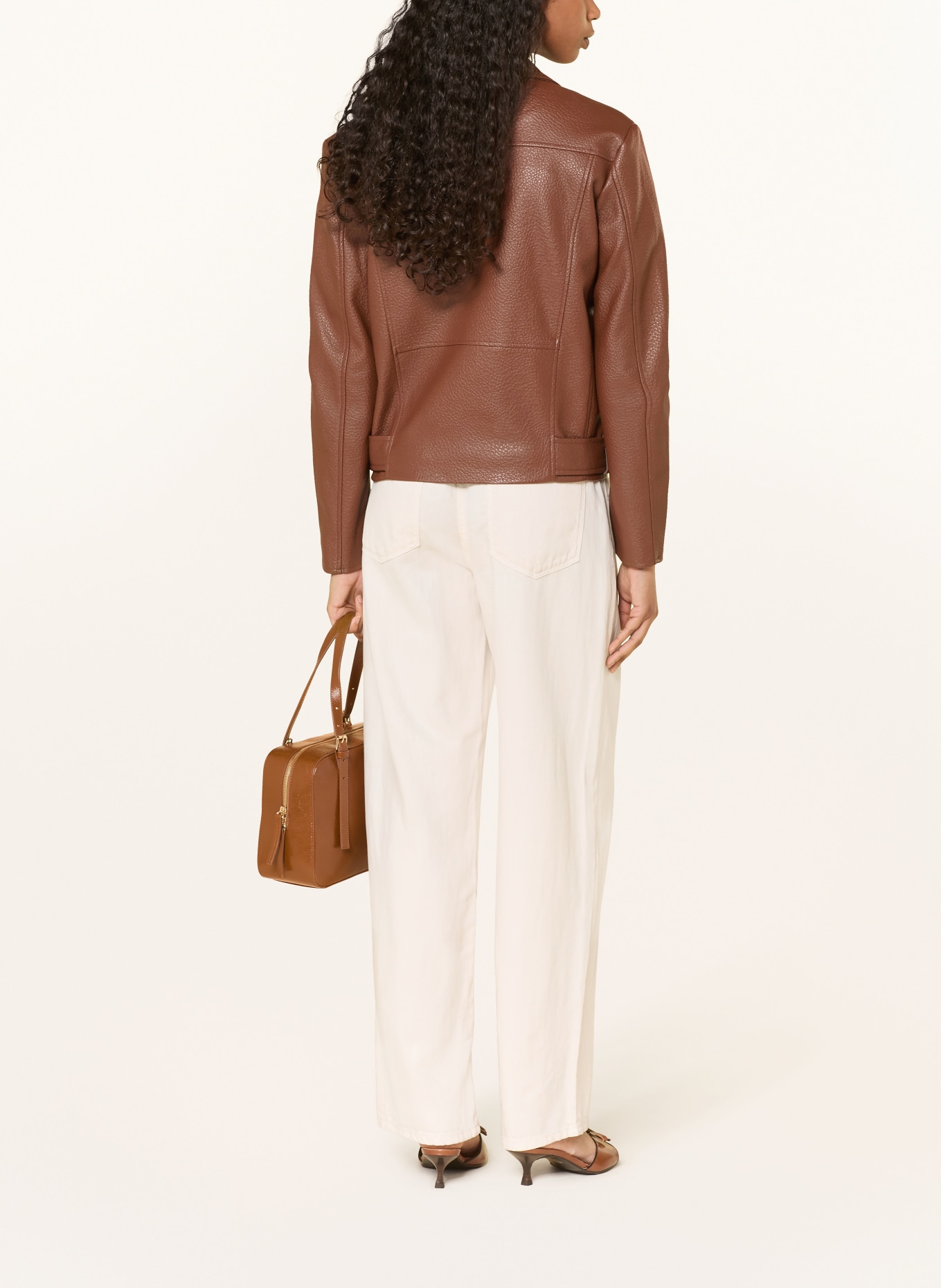 CAMBIO Kalhoty BAGGY: 024 sand drift