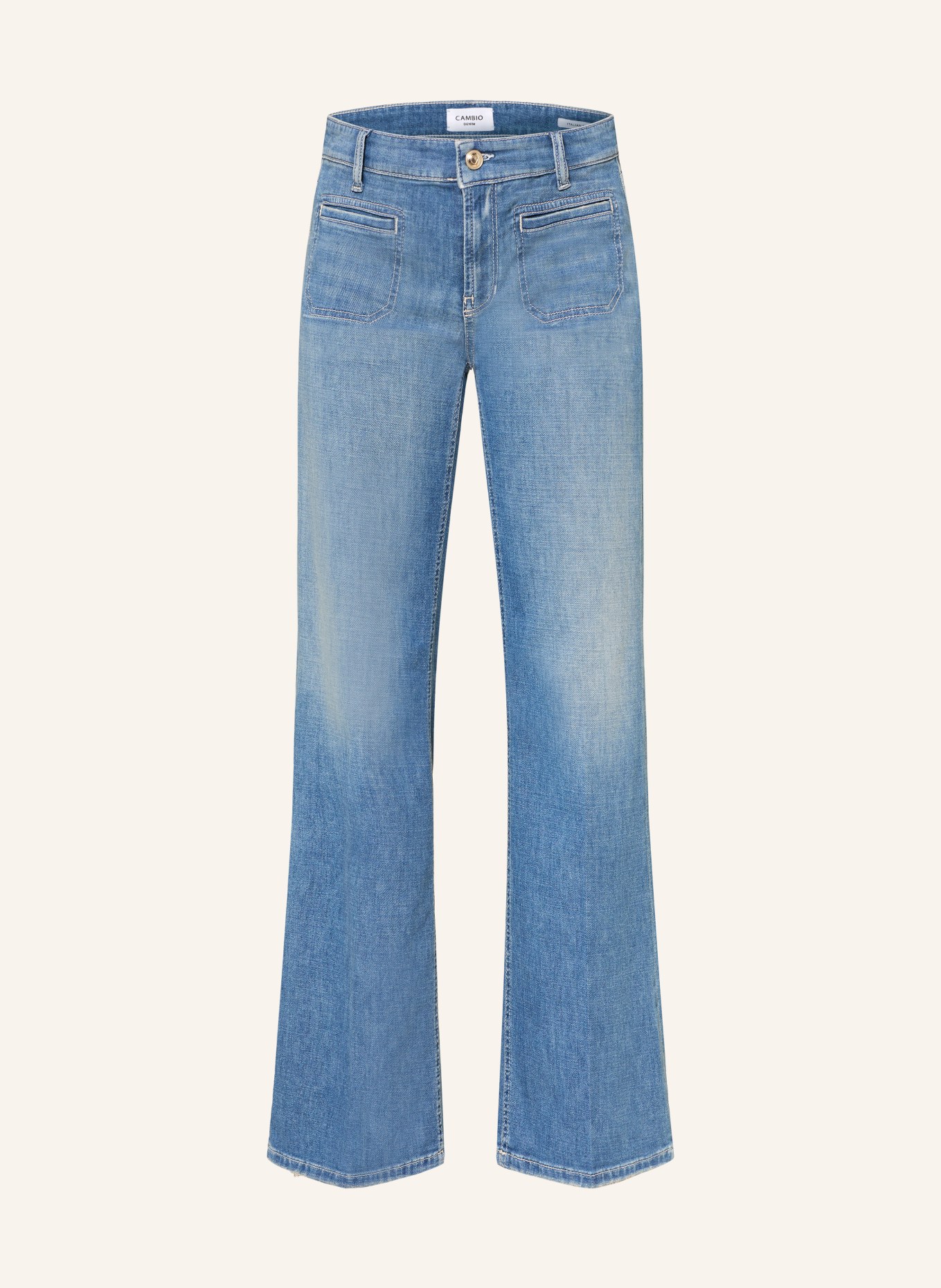 CAMBIO Flared Leg Jeans TESS: 5270 sunny dark