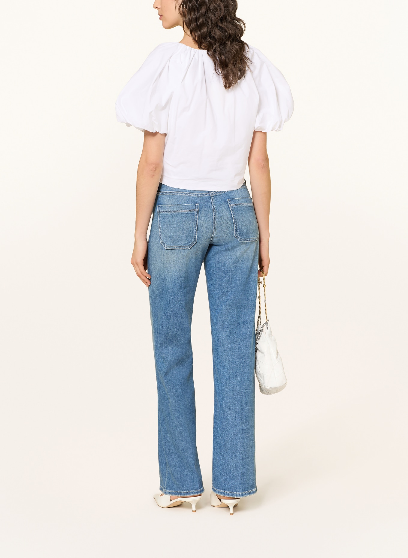 CAMBIO Flared Leg Jeans TESS: 5270 sunny dark