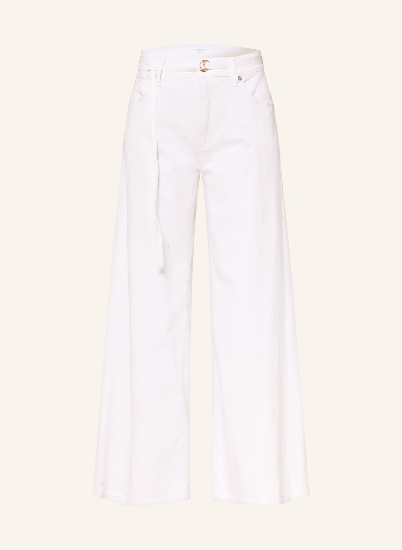 CAMBIO Flared Jeans PALAZZO: 5030 fresh white