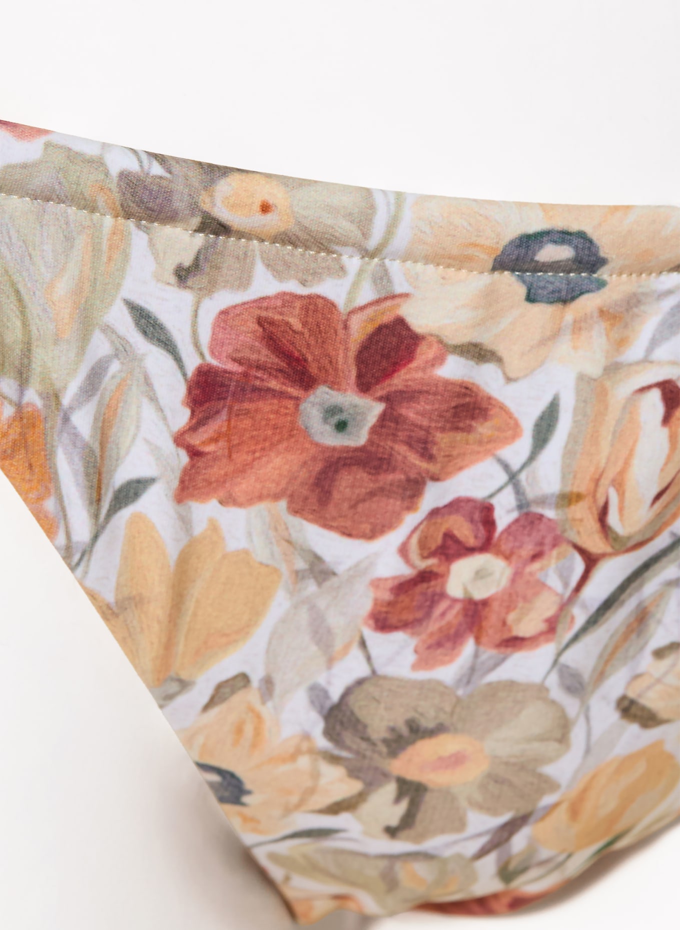 NINETY-9 Majtki bikini w kształcie trójkąta POSITANO: BEŻOWY / BRĄZOWY / OLIWKOWY