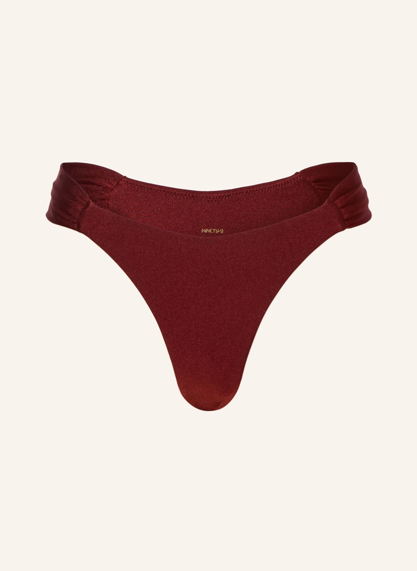 NINETY-9 Brazylijskie figi bikini GAIA: CIEMNOCZERWONY