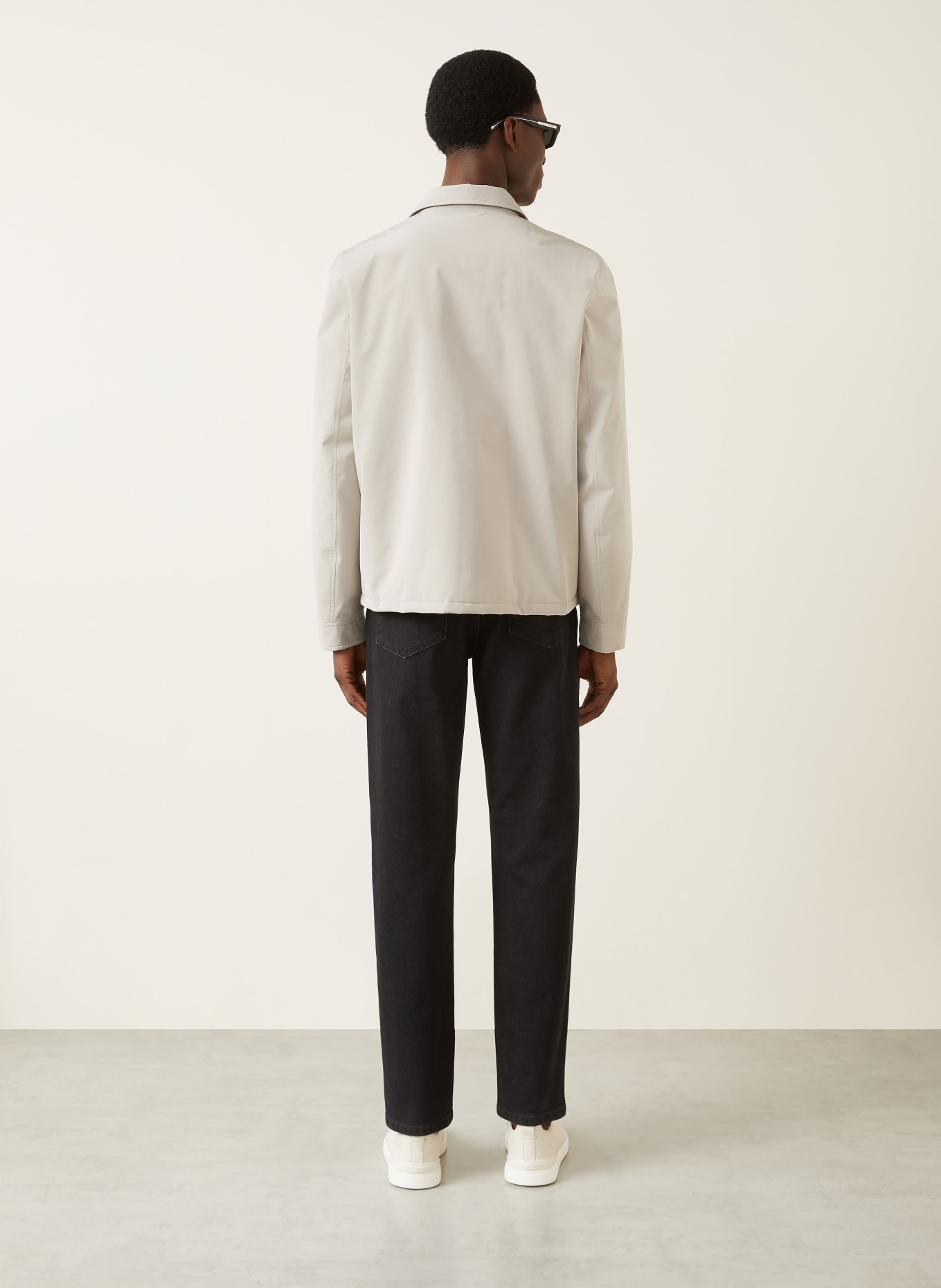 ZEGNA Jeans Slim Fit: 002 MID GREY SOLID