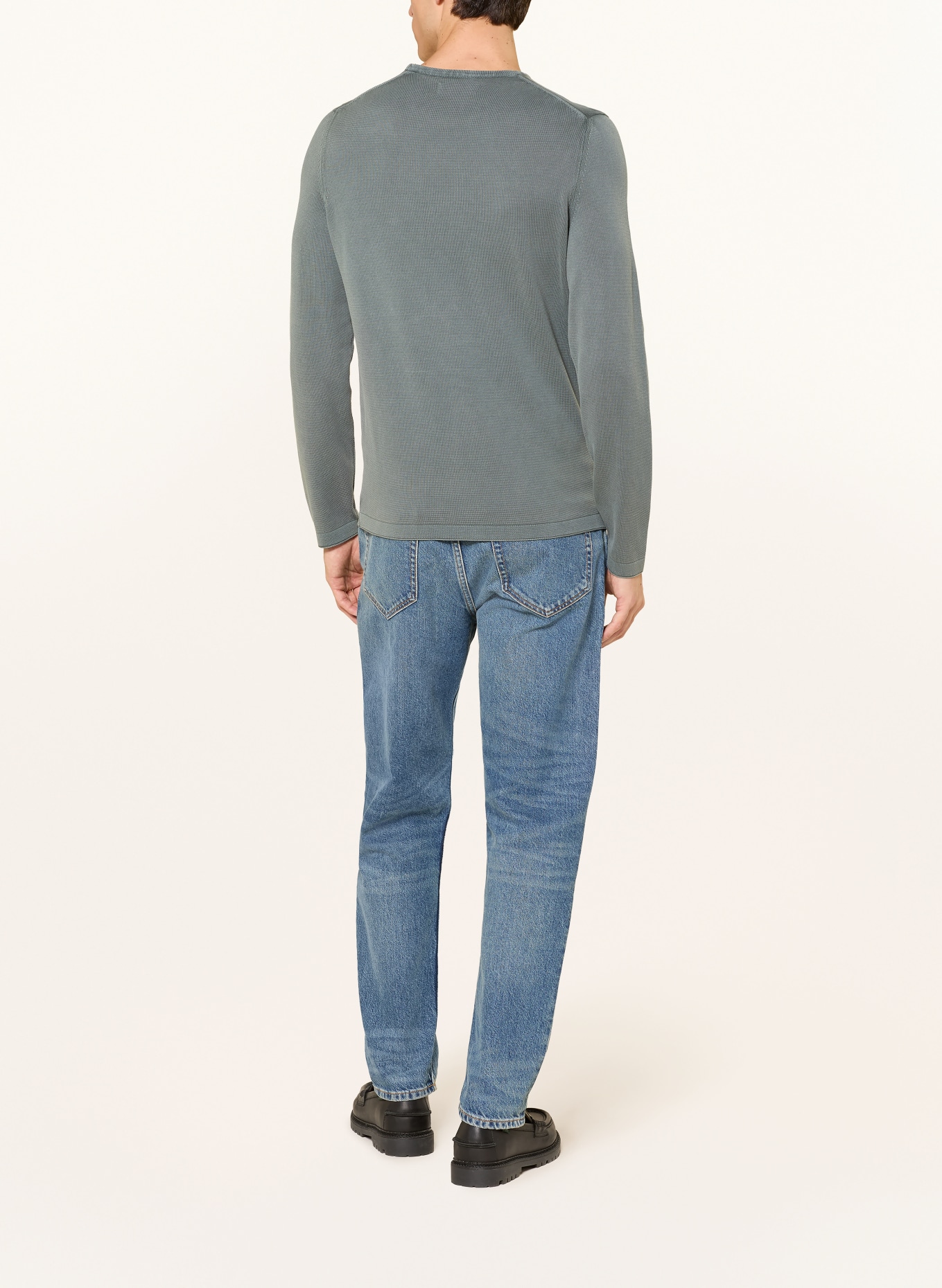 Marc O'Polo Dlouhé rukávy: ŠEDÁ