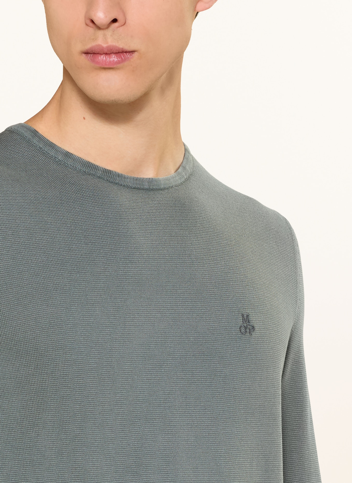 Marc O'Polo Dlouhé rukávy: ŠEDÁ