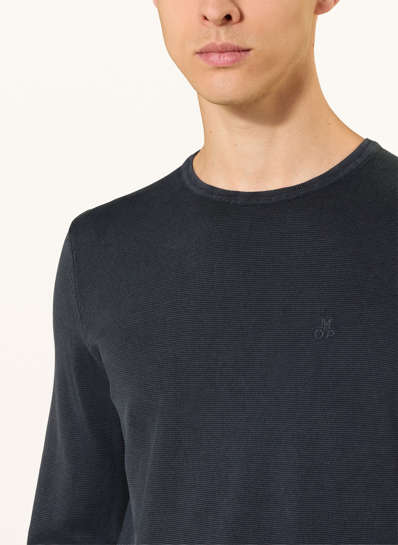 Marc O'Polo long-sleeved shirt: DARK BLUE