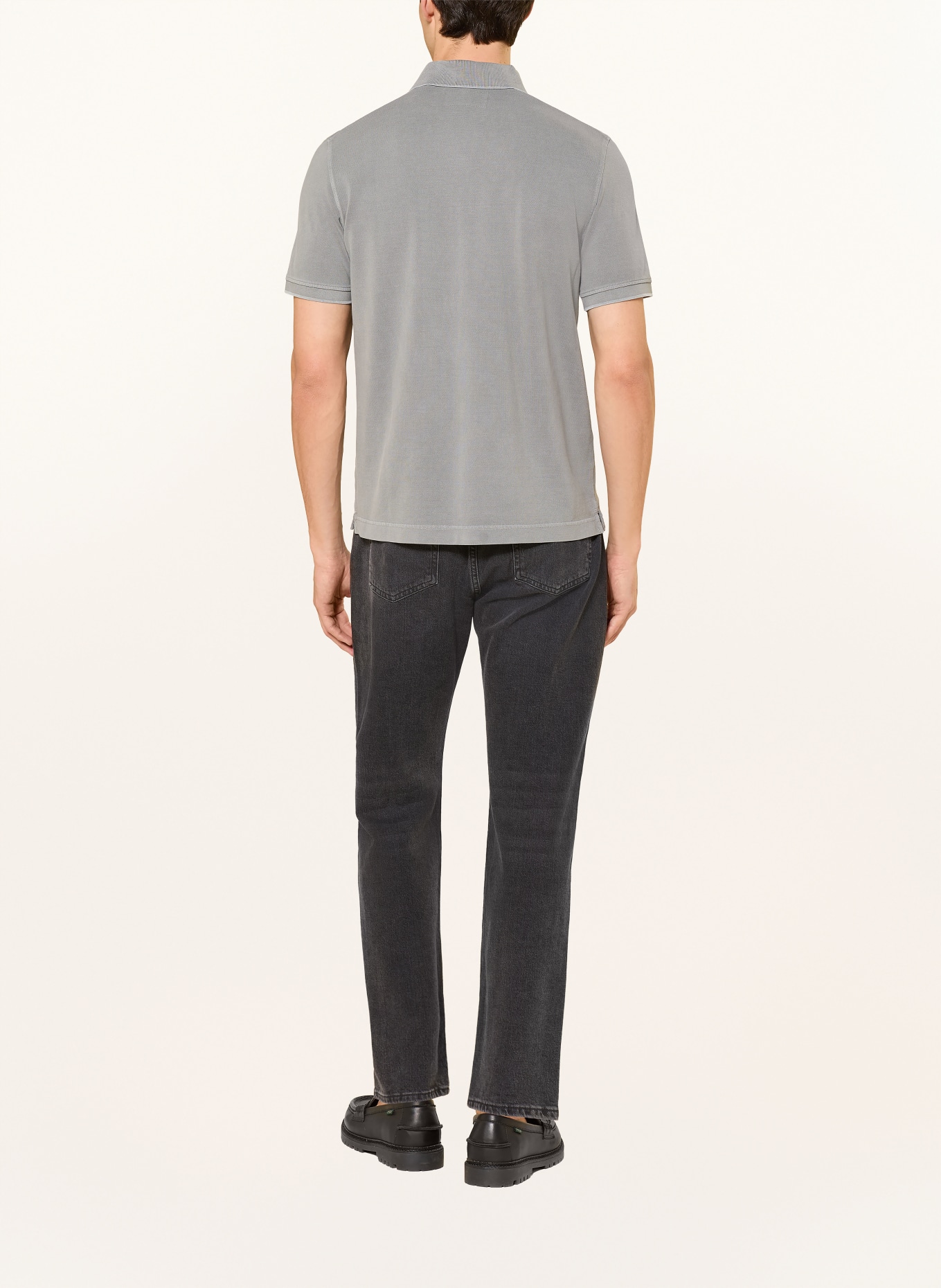 Marc O'Polo piqué polo shirt: GRAY