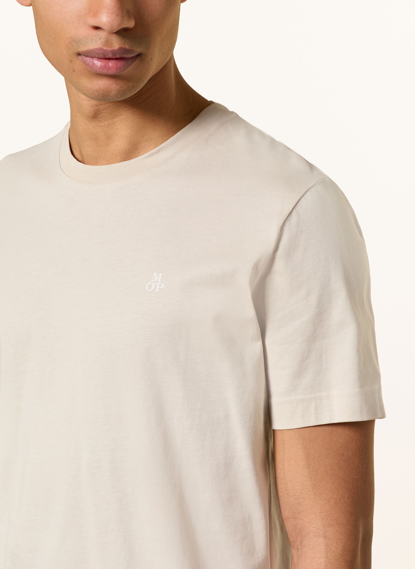 Marc O'Polo T-shirt: BEIGE