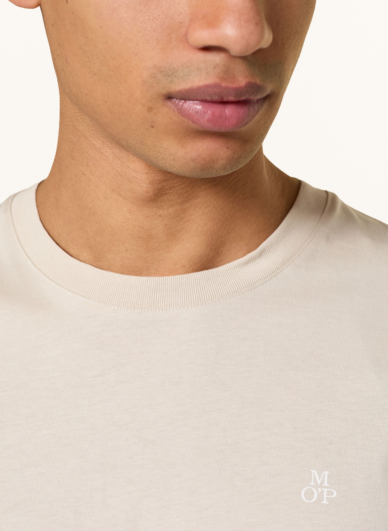 Marc O'Polo T-shirt: BEIGE