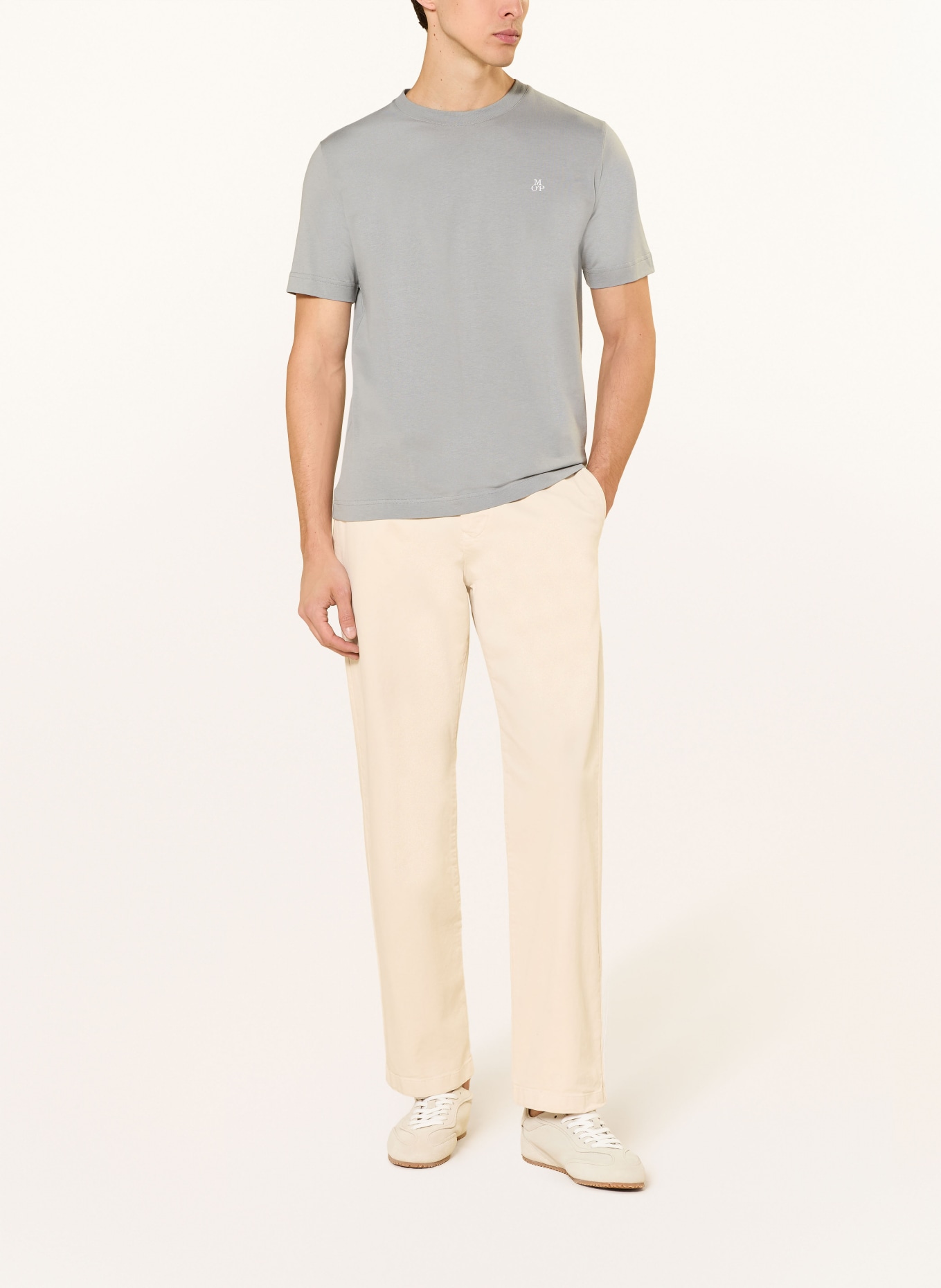 Marc O'Polo T-Shirt: HELLGRAU