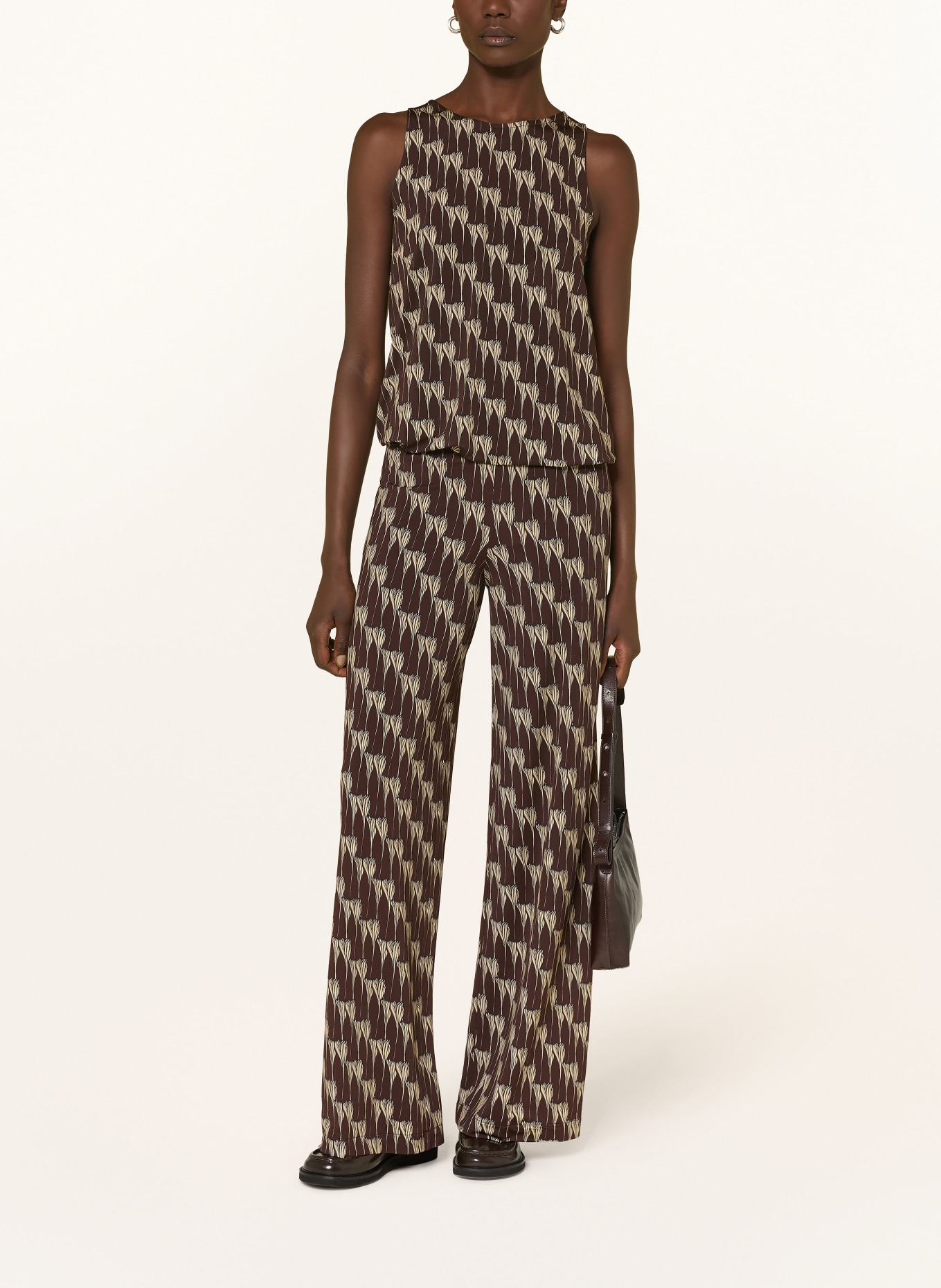 SIYU Marlenehose: BRAUN / CREME