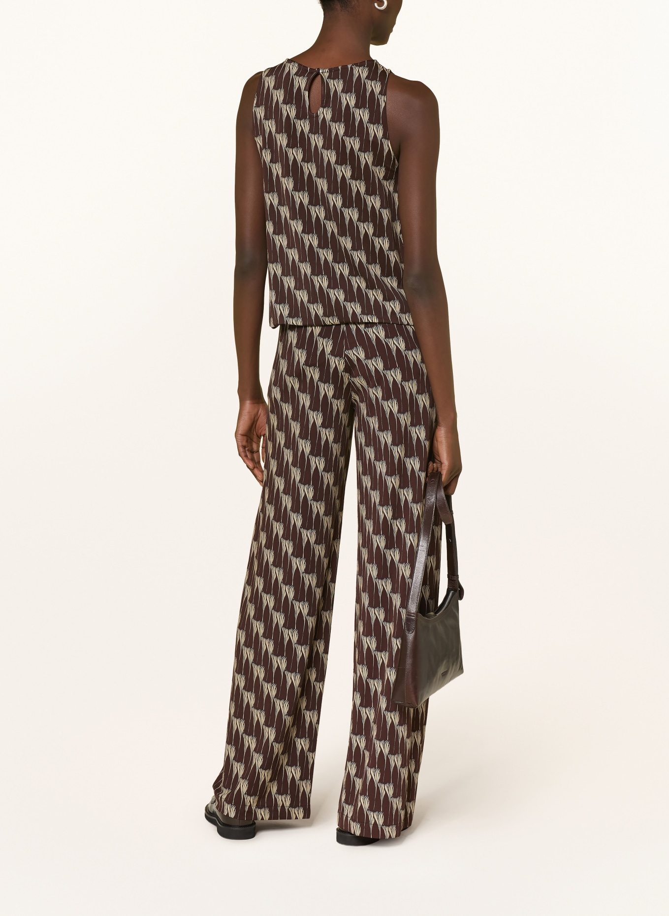 SIYU Marlenehose: BRAUN / CREME